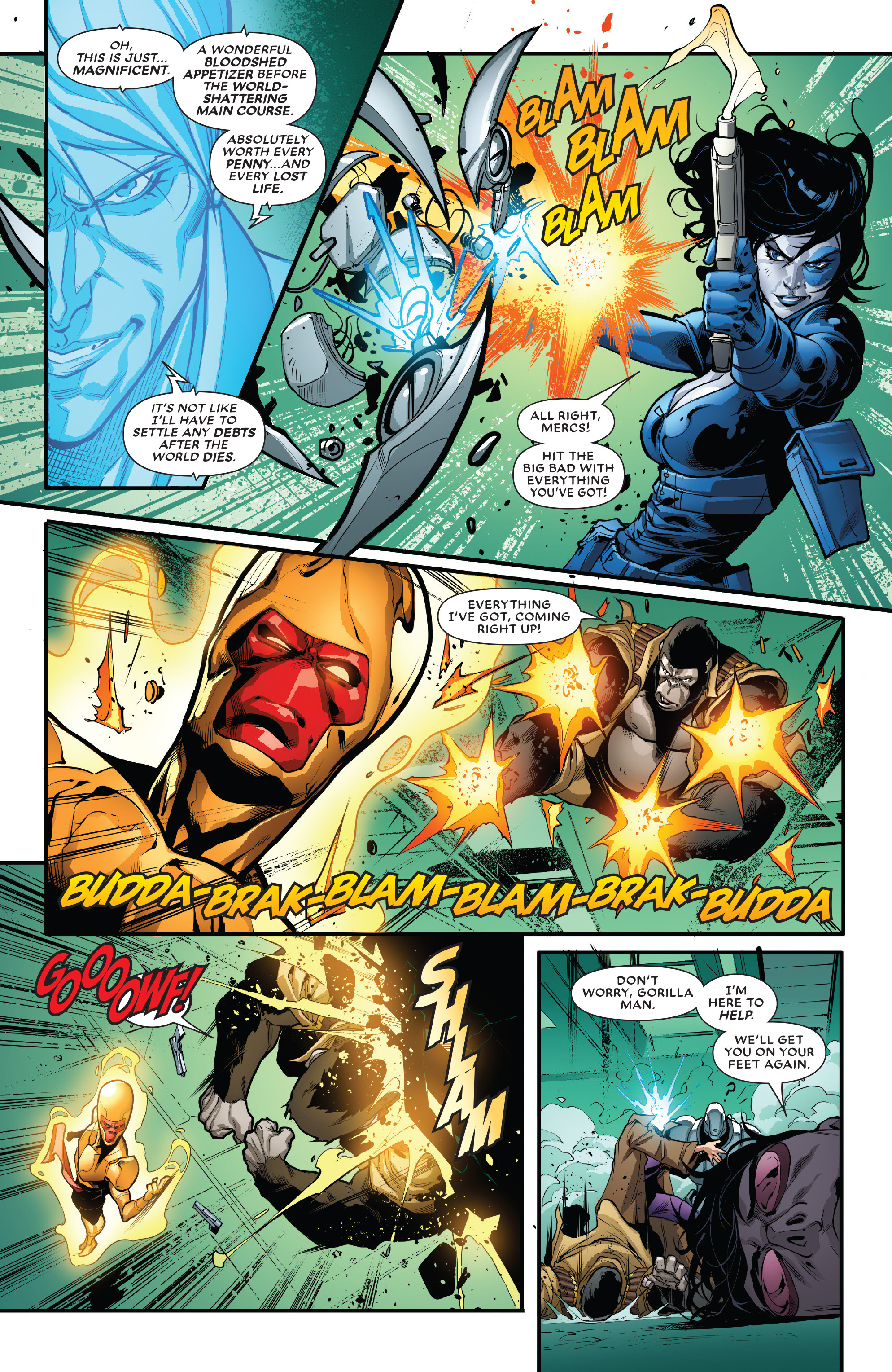 Read online Deadpool & the Mercs For Money [II] comic -  Issue #5 - 10