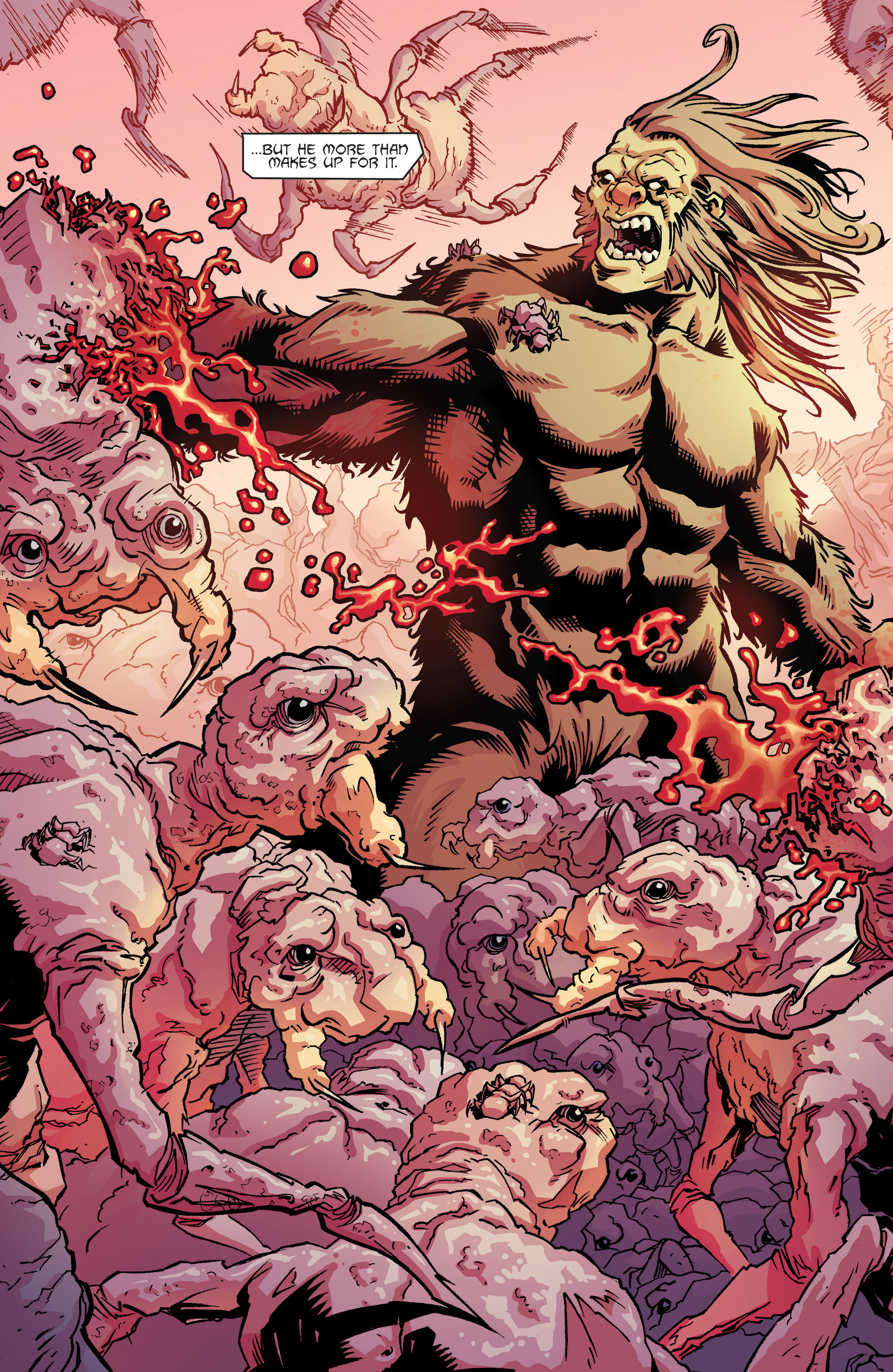 Read online Bigfoot: Sword of the Earthman (2015) comic -  Issue #1 - 20