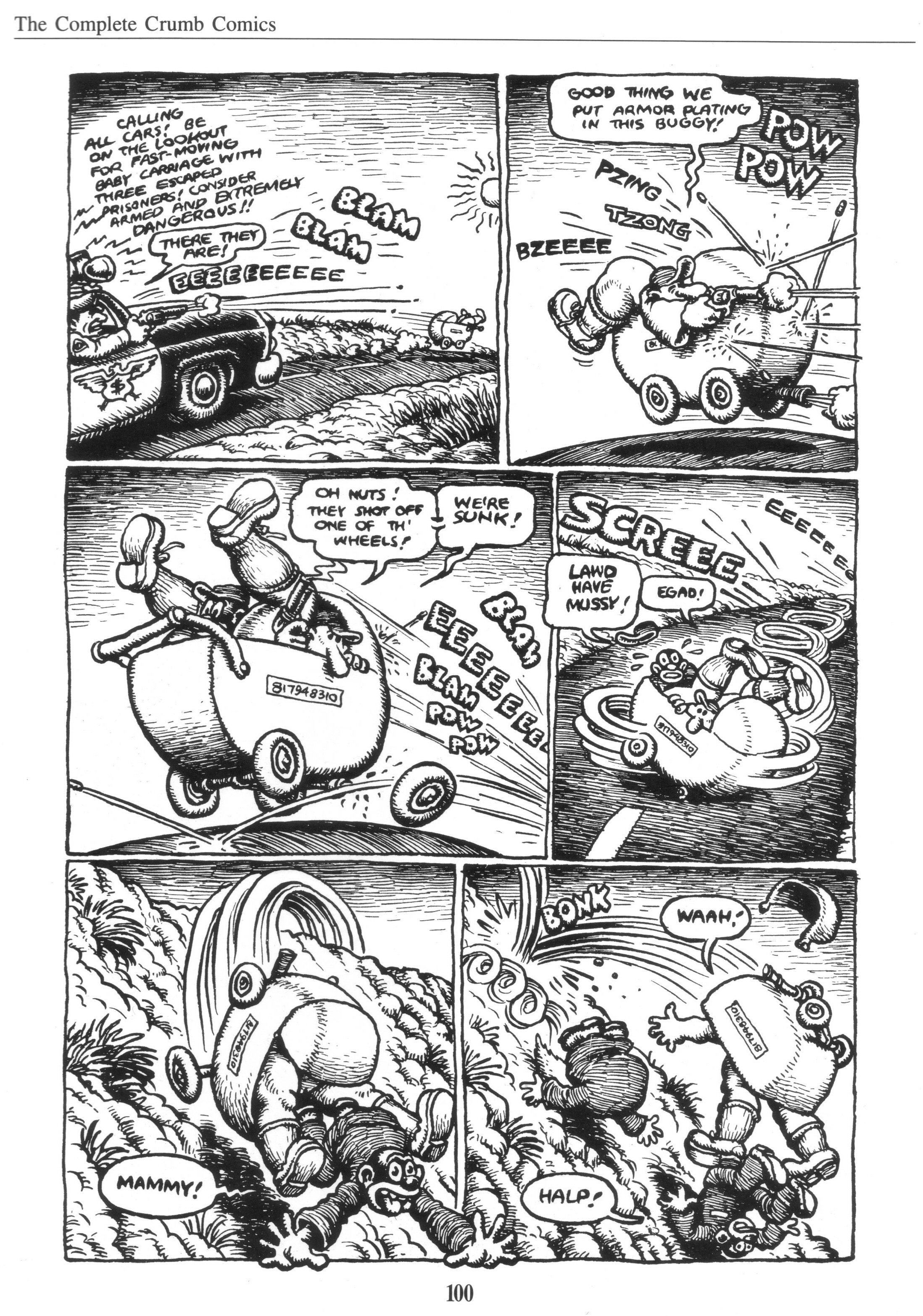 Read online The Complete Crumb Comics comic -  Issue # TPB 8 - 108