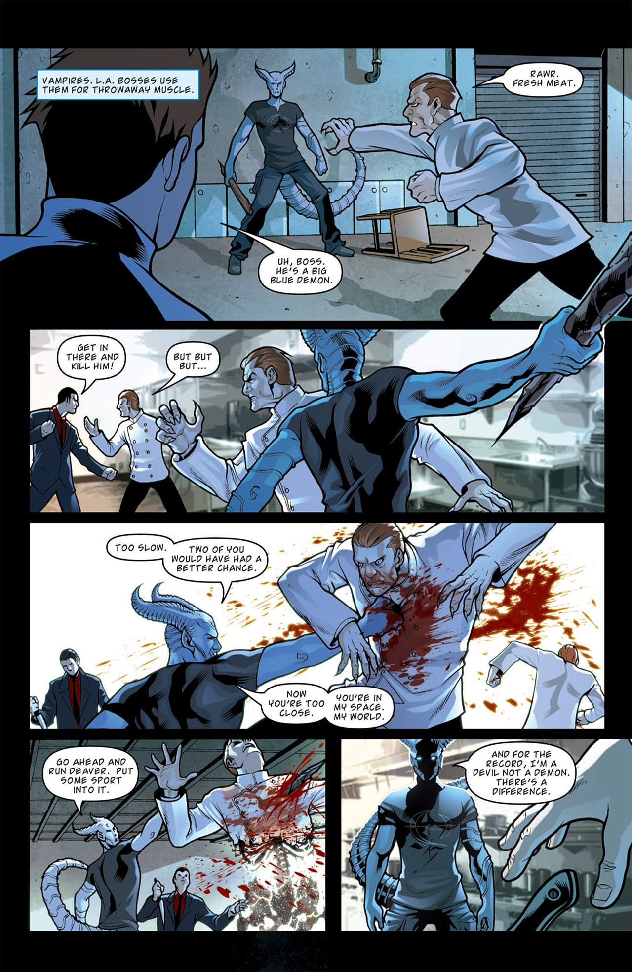 Read online Angel comic -  Issue #30 - 21