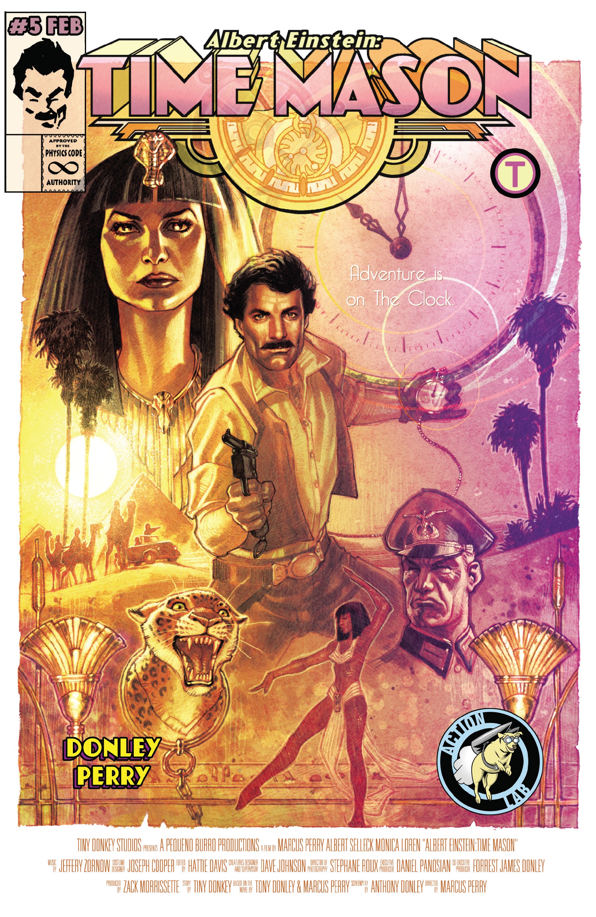 Read online Albert Einstein: Time Mason comic -  Issue #5 - 1