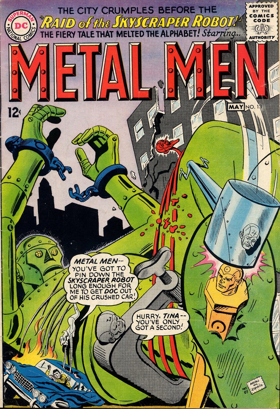Metal Men (1963) issue 13 - Page 1