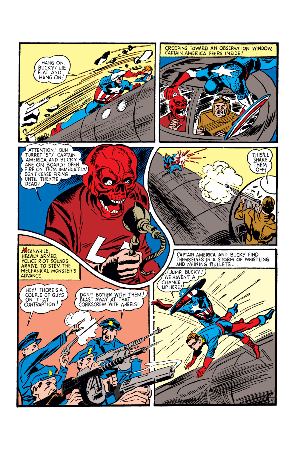 Captain America Comics 3 Page 9
