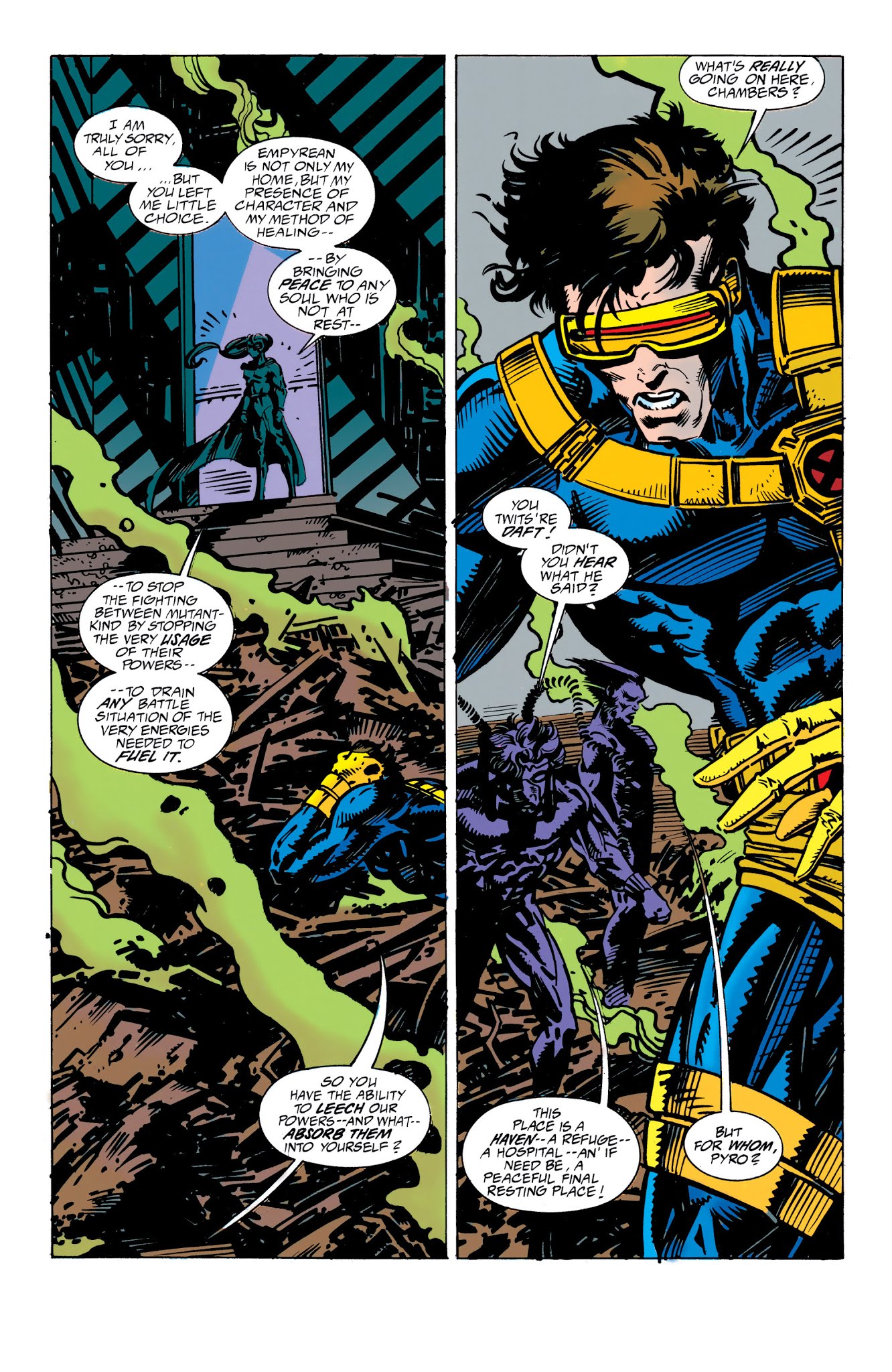 Read online X-Men: The Wedding of Cyclops and Phoenix comic -  Issue # TPB Part 1 - 35