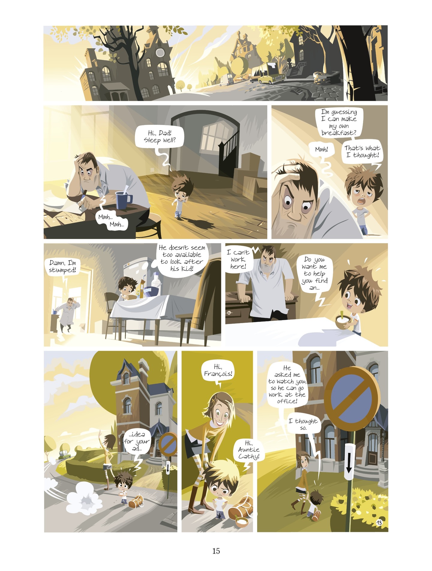 Read online The World According To François comic -  Issue #3 - 15