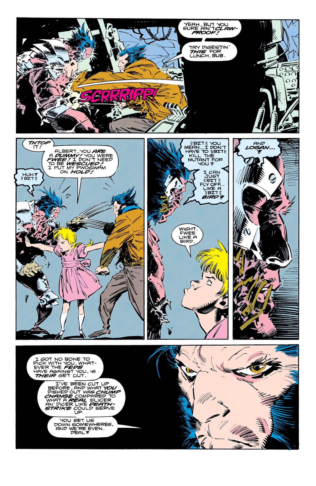 Read online Wolverine By Larry Hama & Marc Silvestri comic -  Issue # TPB 2 (Part 1) - 69