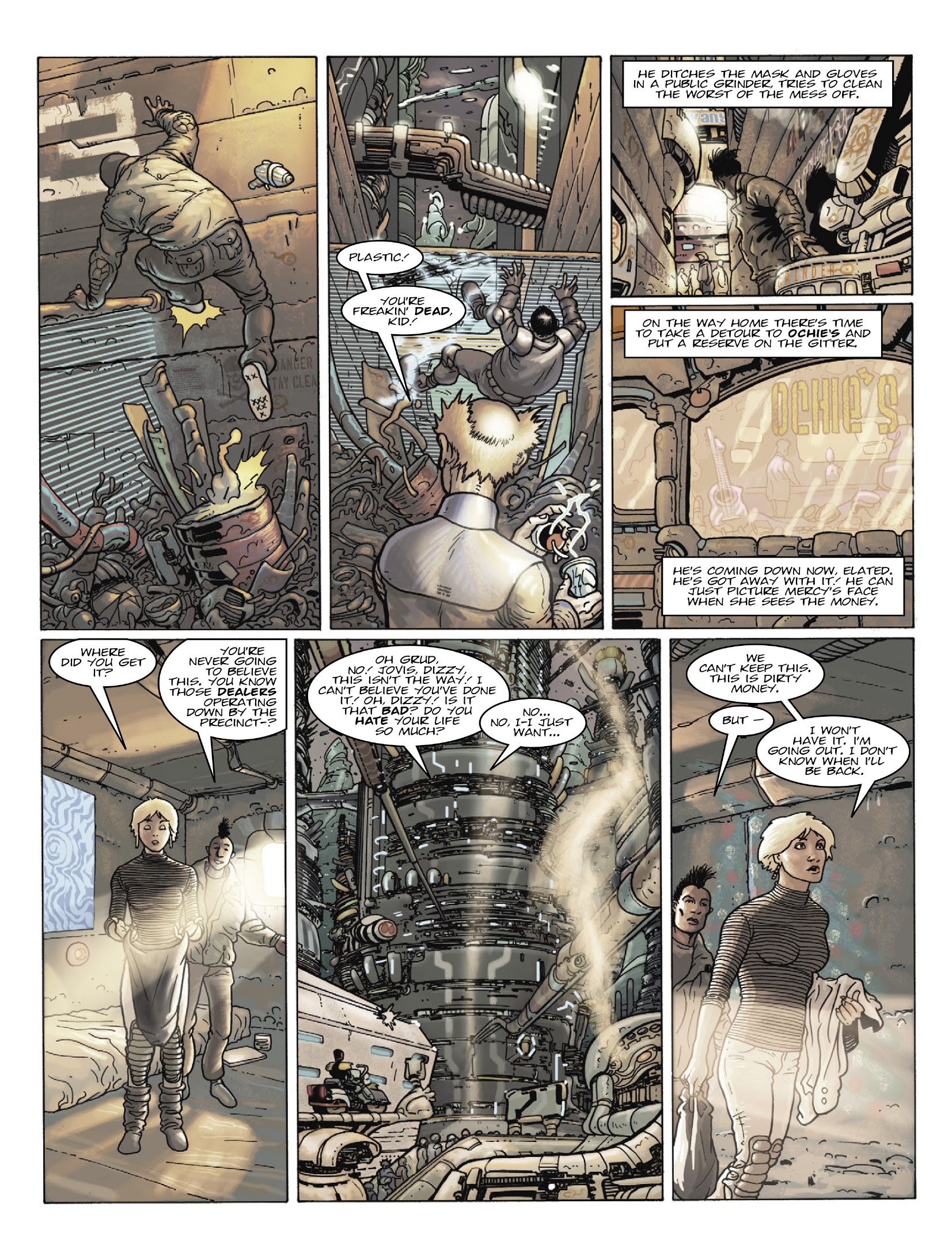 Read online Judge Dredd Megazine (Vol. 5) comic -  Issue #439 - 100
