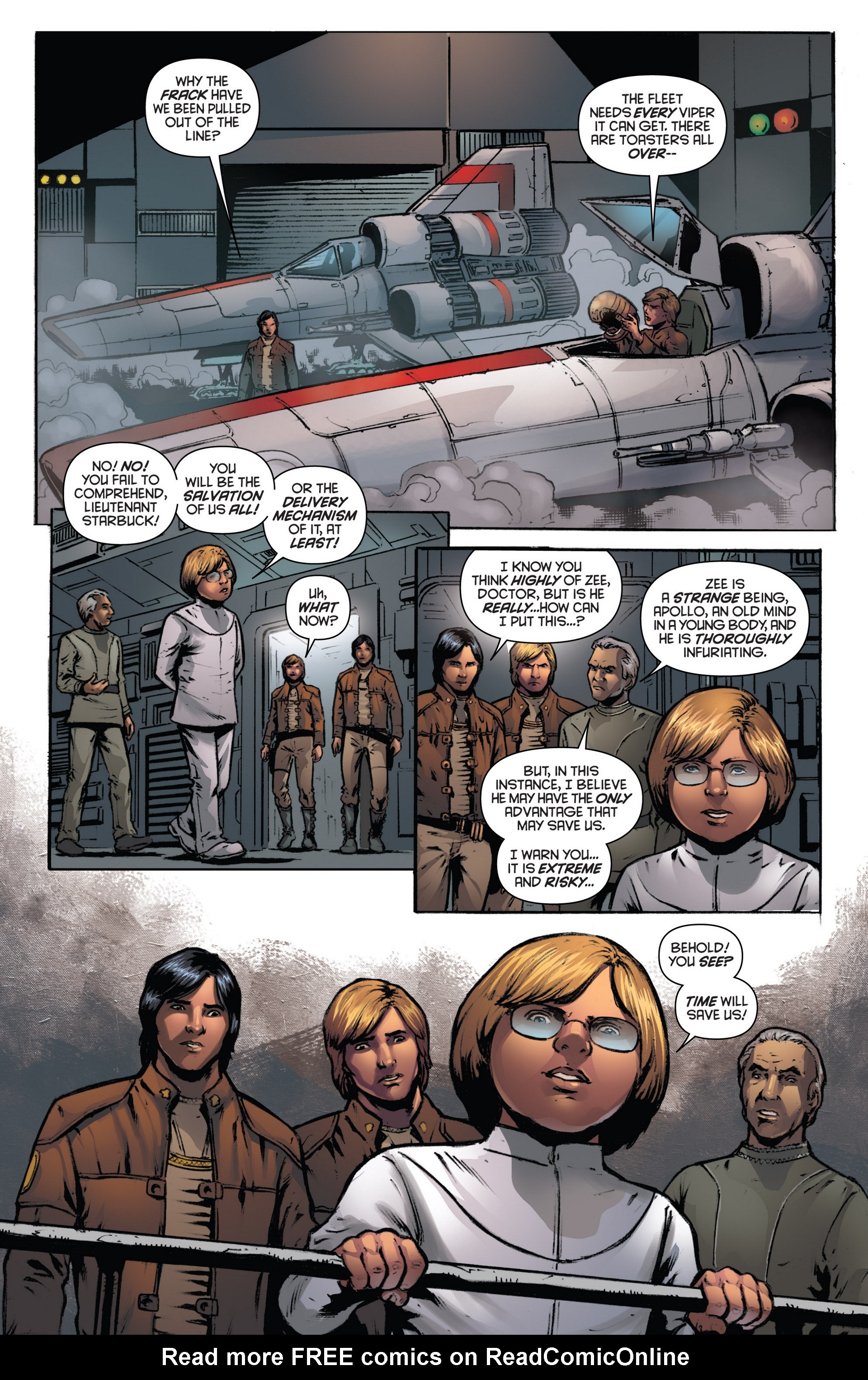 Read online Classic Battlestar Galactica (2013) comic -  Issue #1 - 16