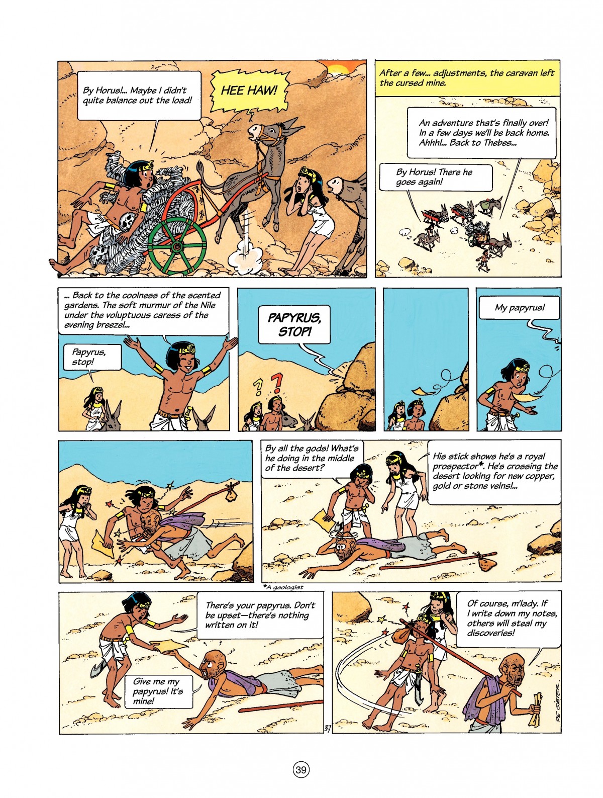Read online Papyrus comic -  Issue #4 - 39