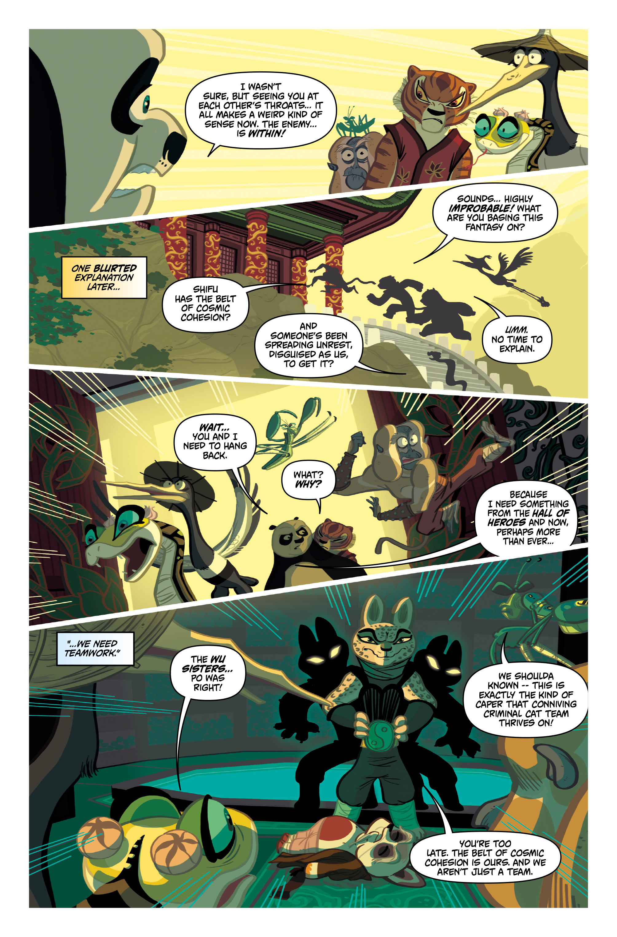Read online DreamWorks Kung Fu Panda comic -  Issue #4 - 19