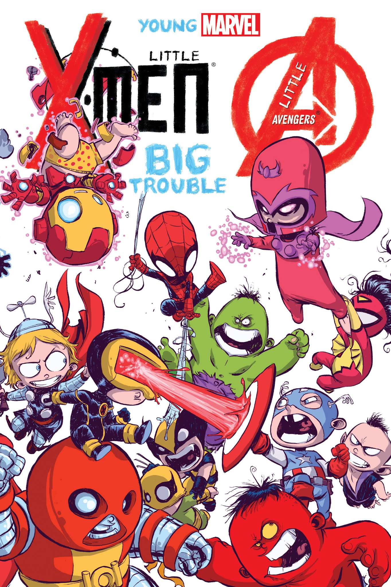 Read online Young Marvel: Little X-Men, Little Avengers, Big Trouble comic -  Issue # TPB - 1