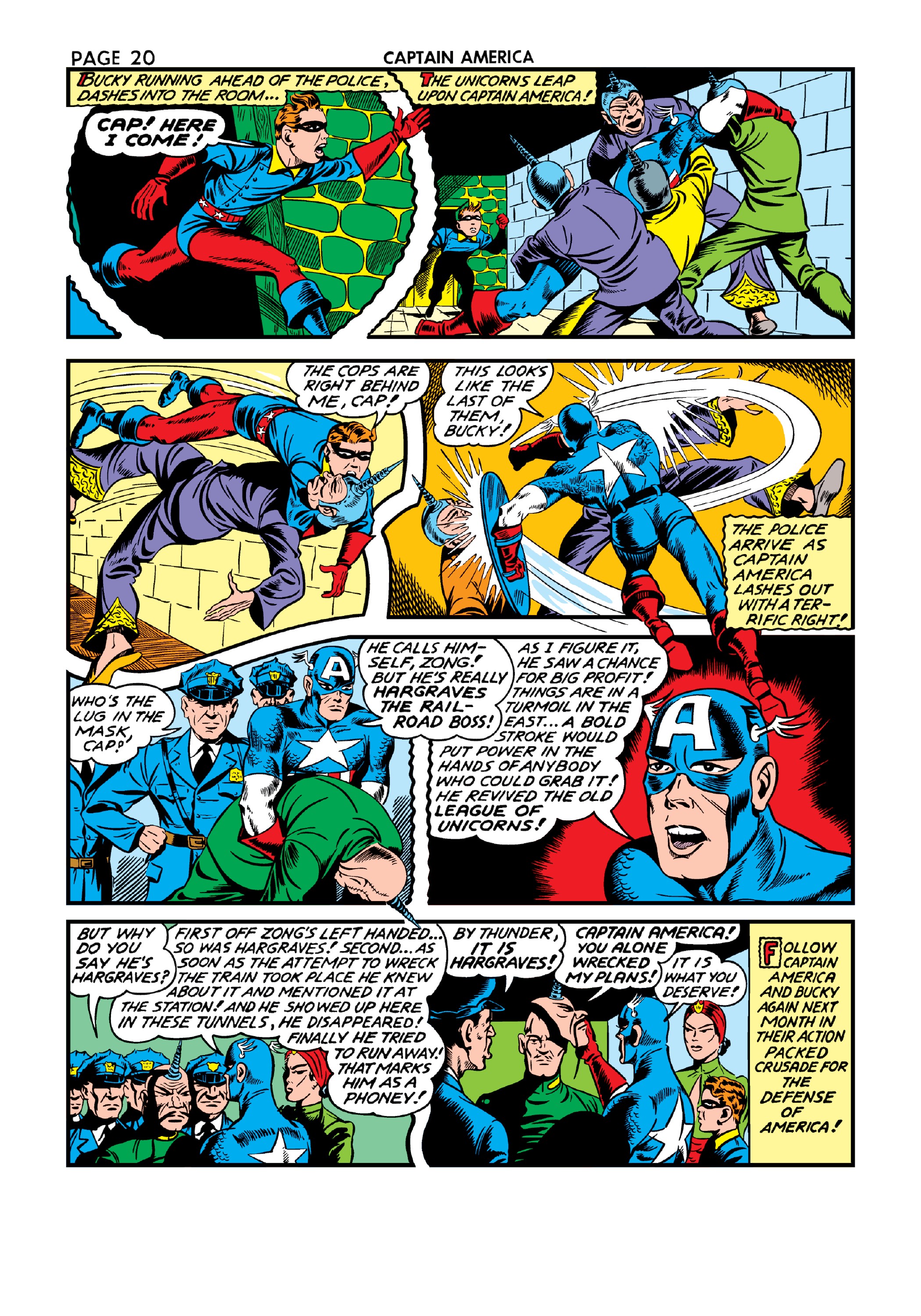 Read online Marvel Masterworks: Golden Age Captain America comic -  Issue # TPB 4 (Part 1) - 29