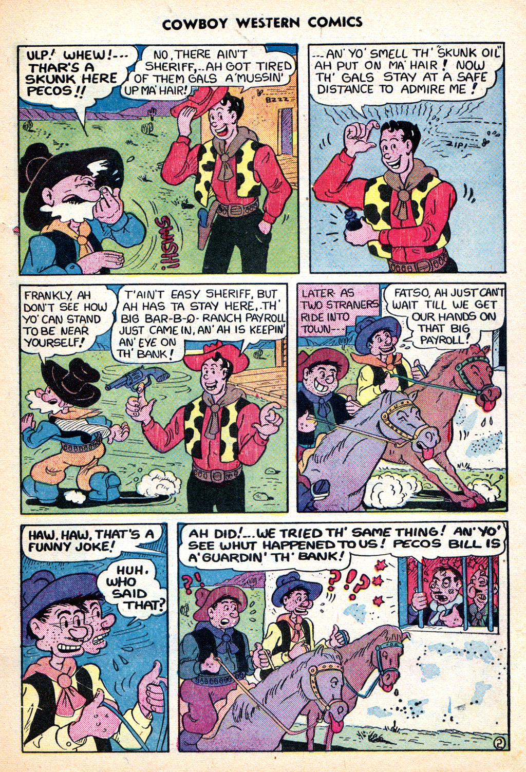 Read online Cowboy Western Comics (1948) comic -  Issue #30 - 23