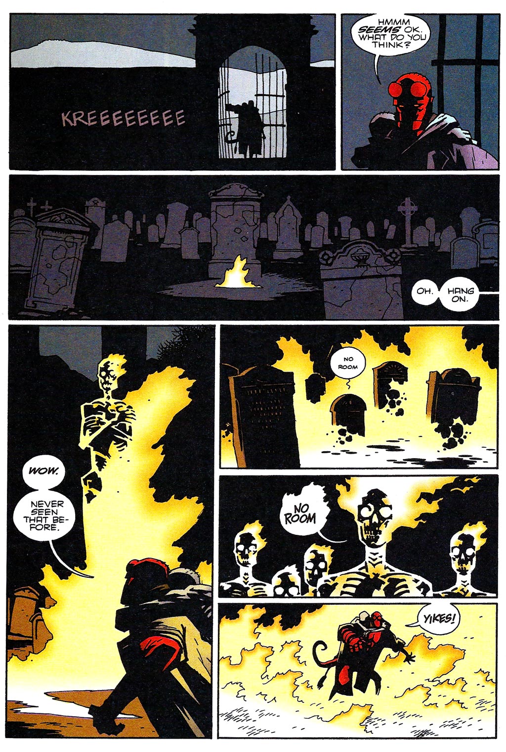 Read online Hellboy: The Corpse and the Iron Shoes comic -  Issue # Full - 13