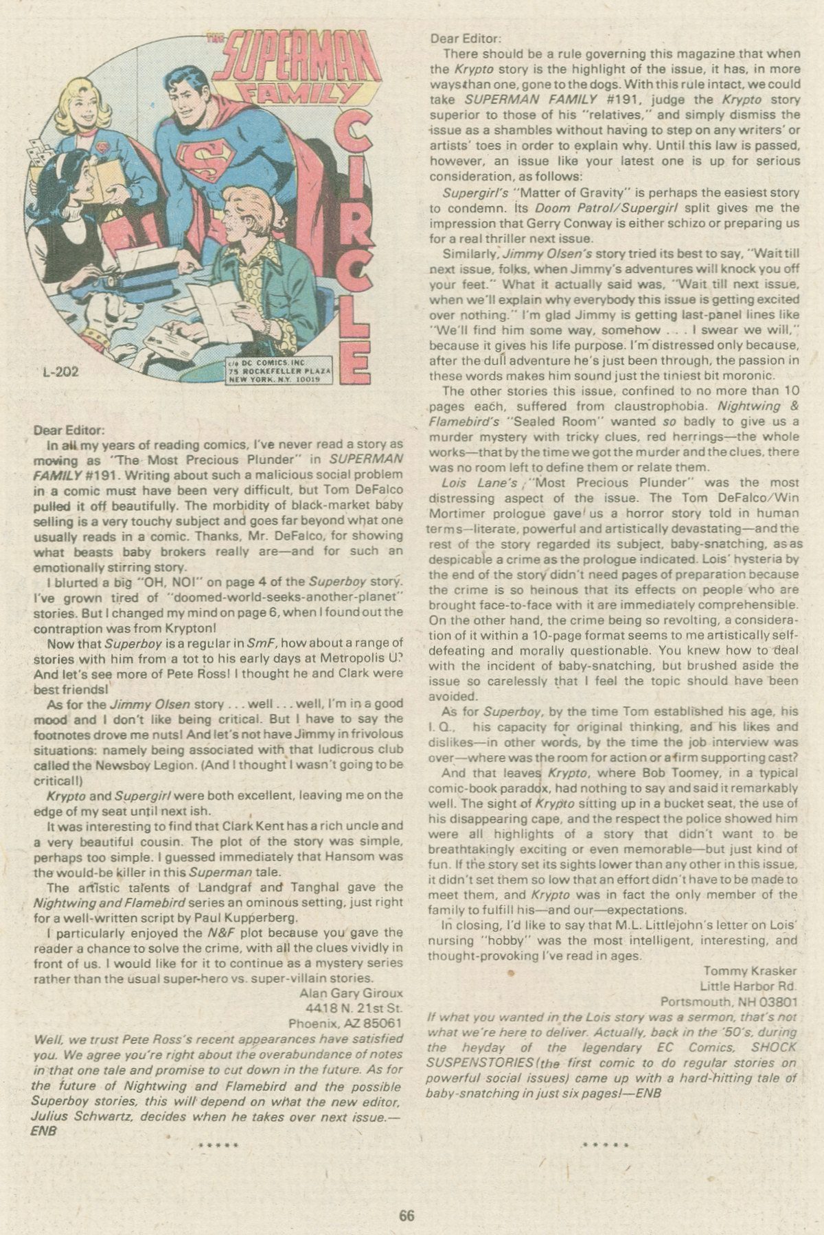 Read online The Superman Family comic -  Issue #194 - 66