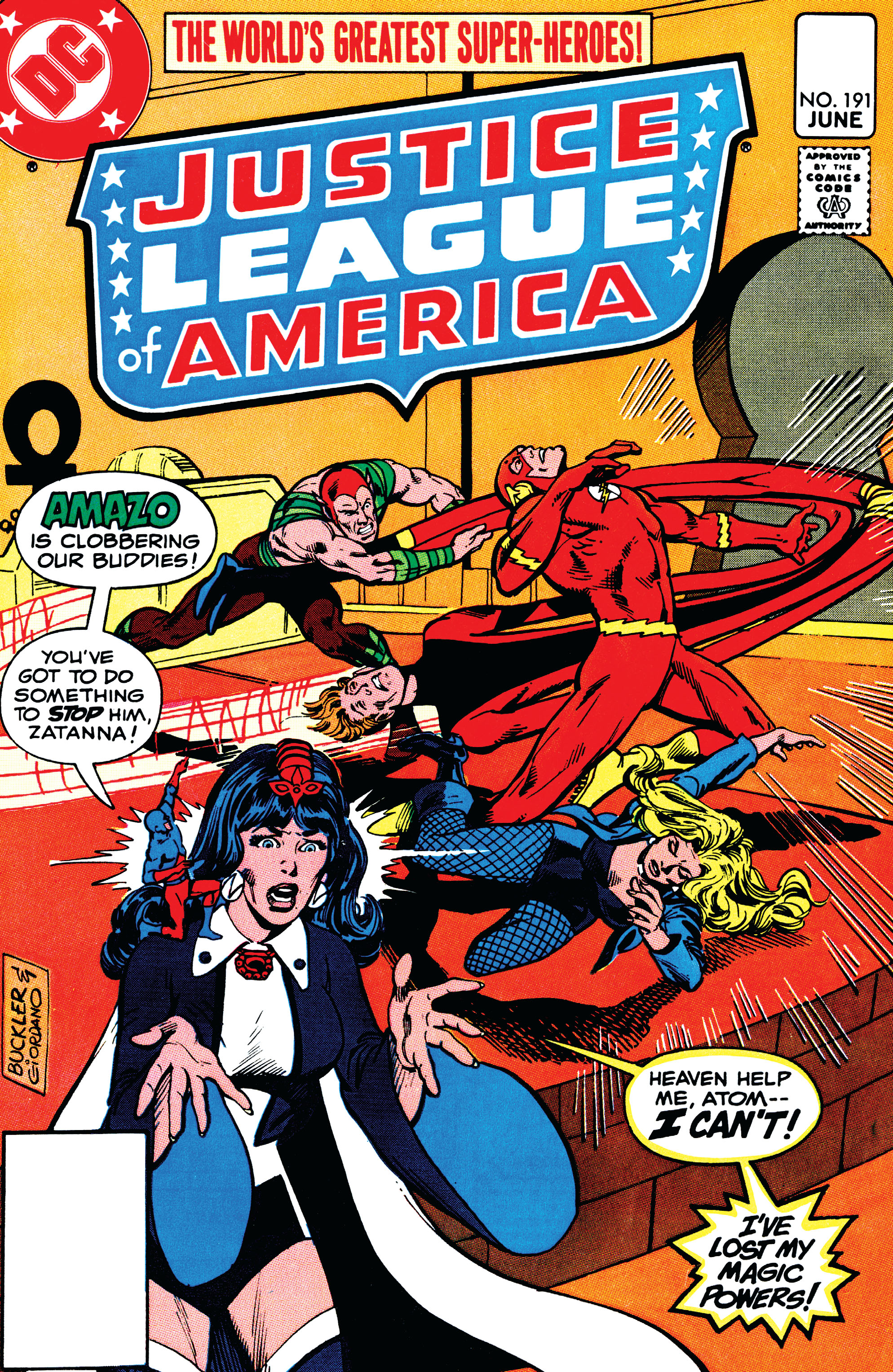 Read online Justice League of America (1960) comic -  Issue #191 - 1