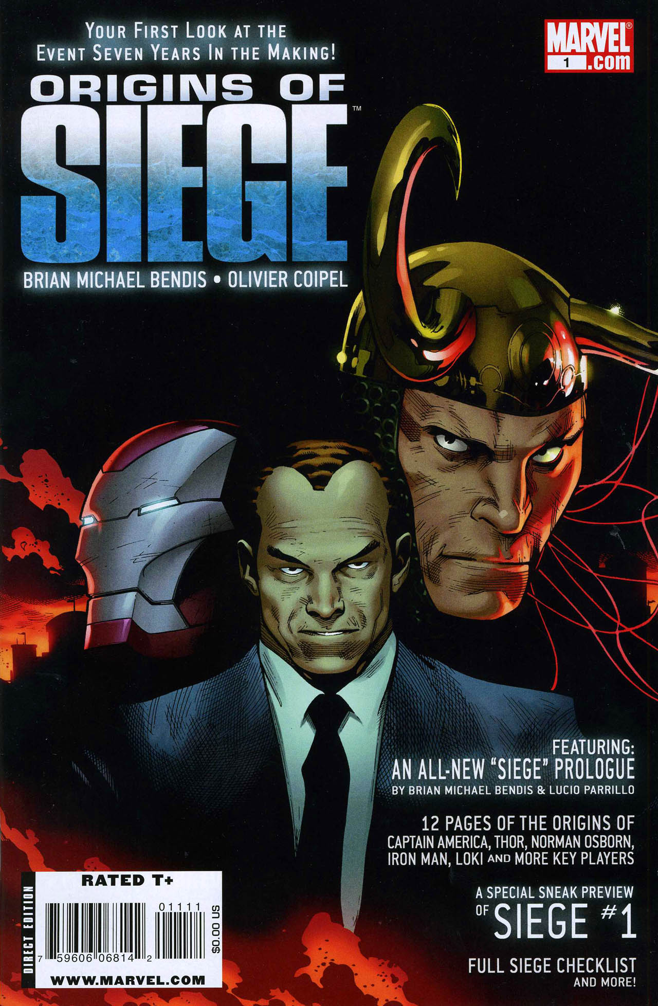 Read online Origins of Siege comic -  Issue # Full - 1