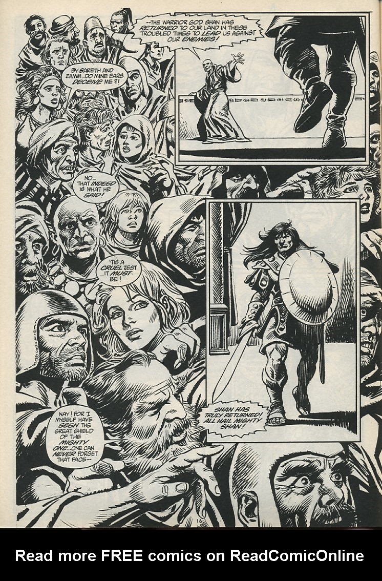 Read online The Savage Sword Of Conan comic -  Issue #181 - 18