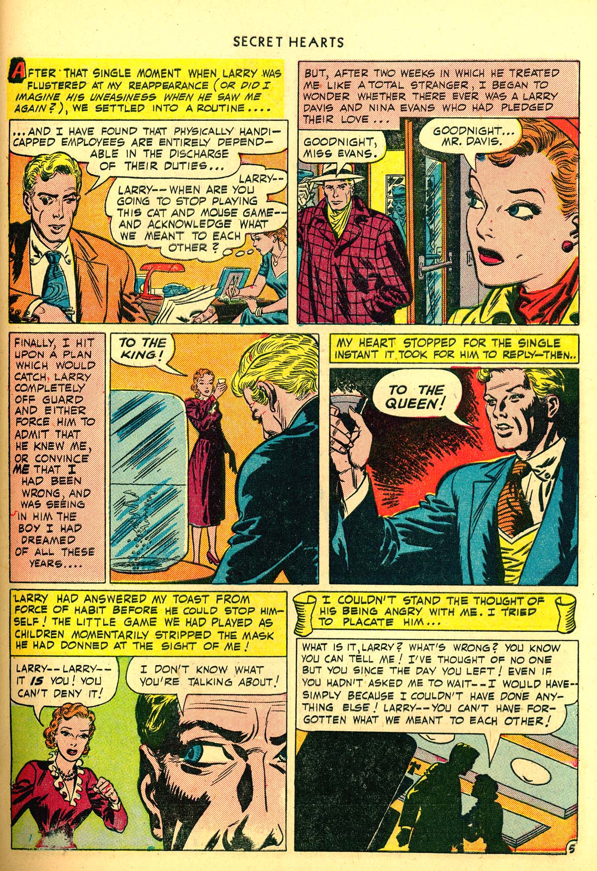 Read online Secret Hearts comic -  Issue #6 - 45