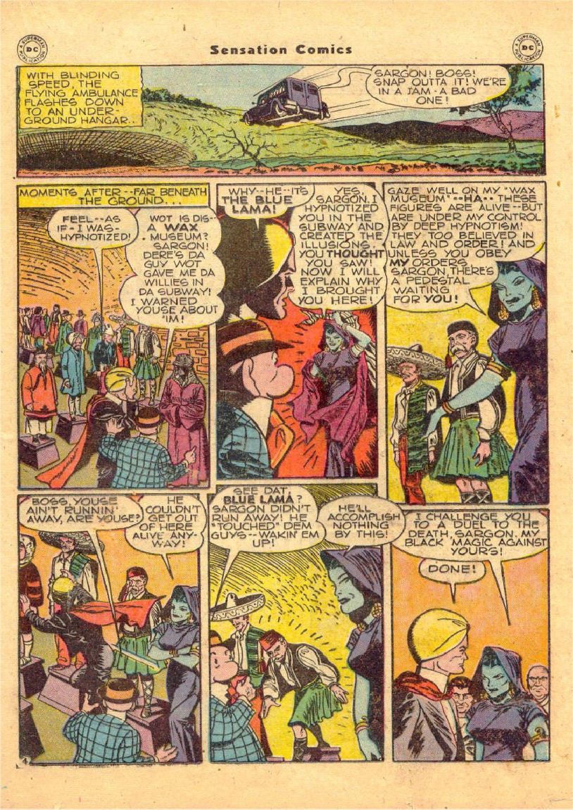 Read online Sensation (Mystery) Comics comic -  Issue #70 - 30