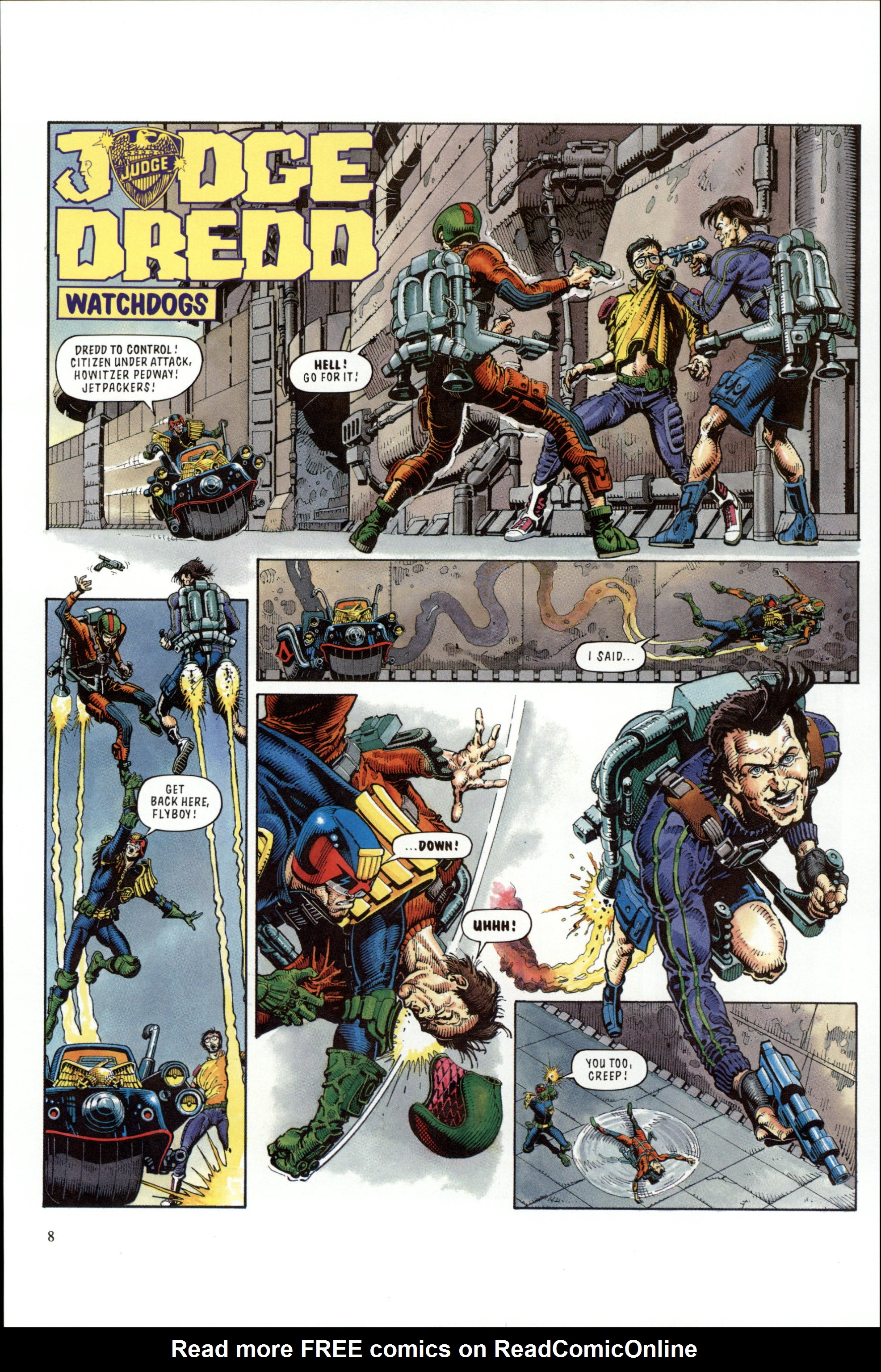 Read online Dredd Rules! comic -  Issue #12 - 10