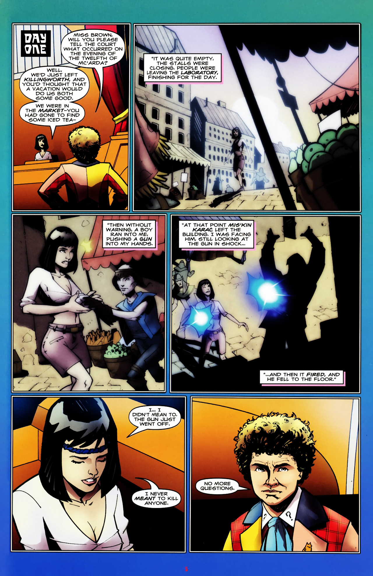 Read online Doctor Who: The Forgotten comic -  Issue #4 - 7