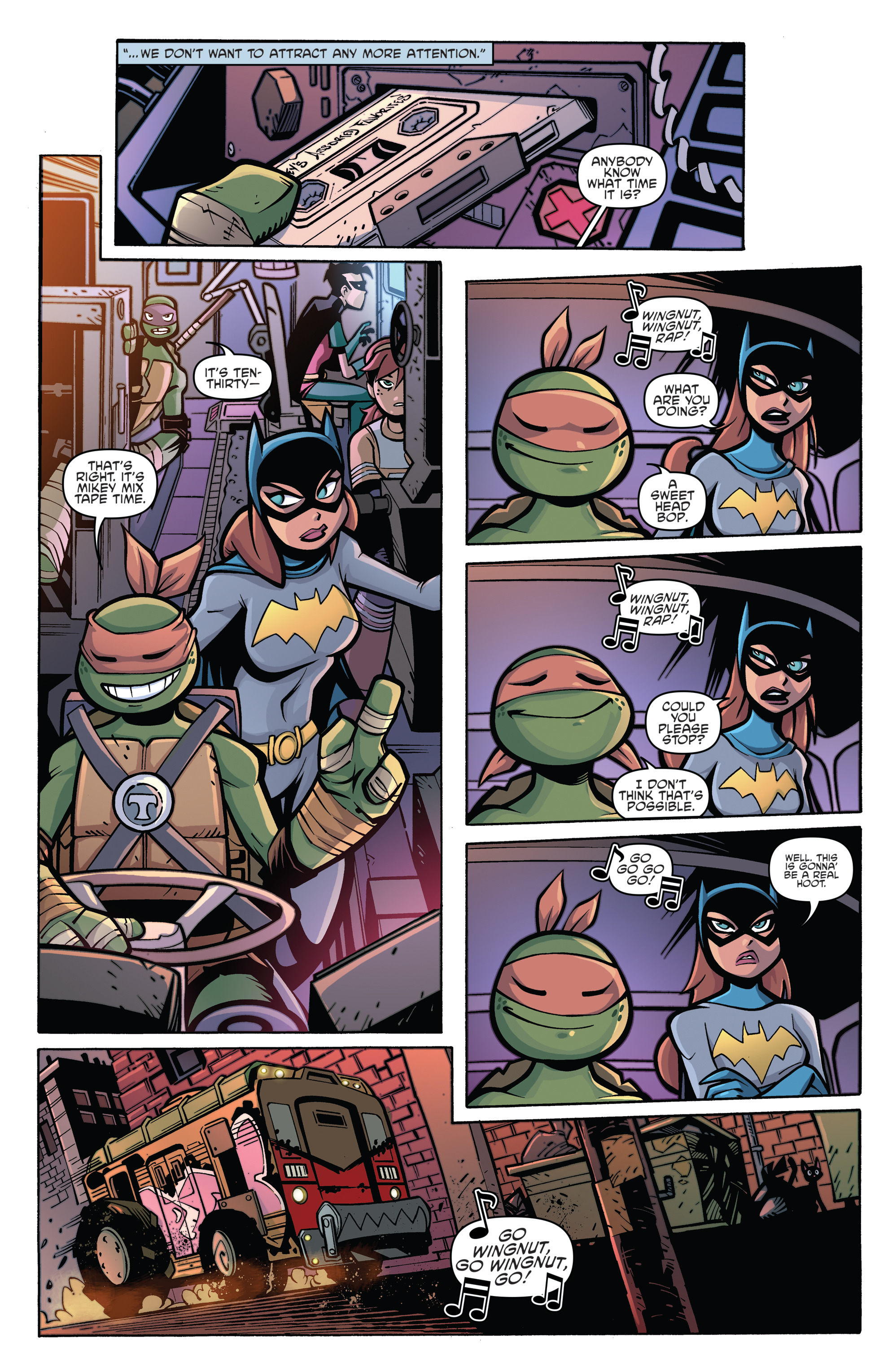 Read online Batman/Teenage Mutant Ninja Turtles Adventure comic -  Issue #3 - 19