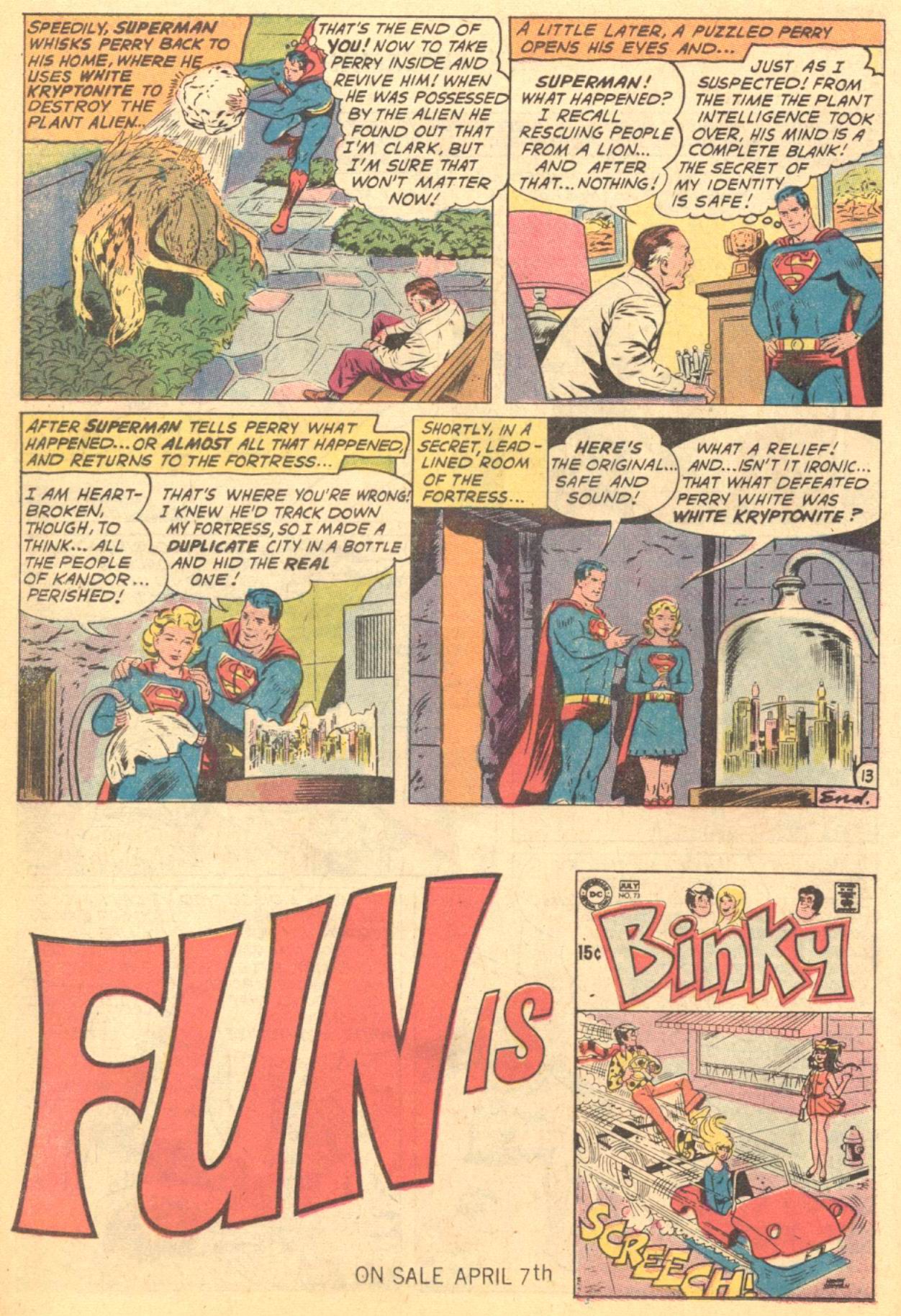 Read online Superman (1939) comic -  Issue #227 - 16