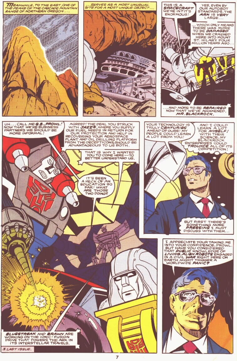 Read online The Transformers (UK) comic -  Issue #35 - 8