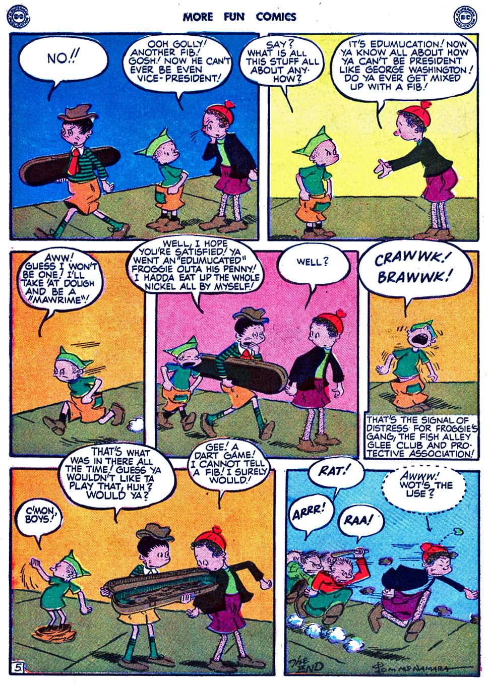 Read online More Fun Comics comic -  Issue #112 - 97