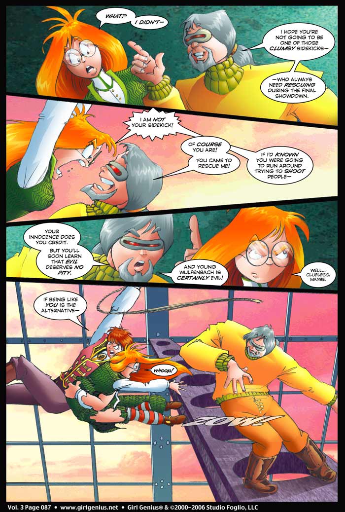 Read online Girl Genius (2002) comic -  Issue #3 - 84