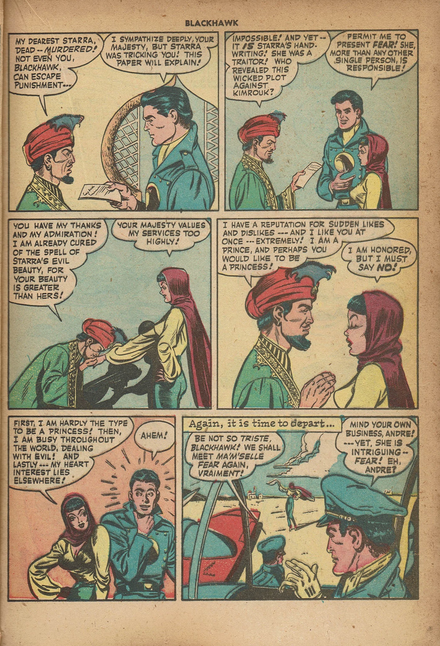 Read online Blackhawk (1957) comic -  Issue #13 - 25