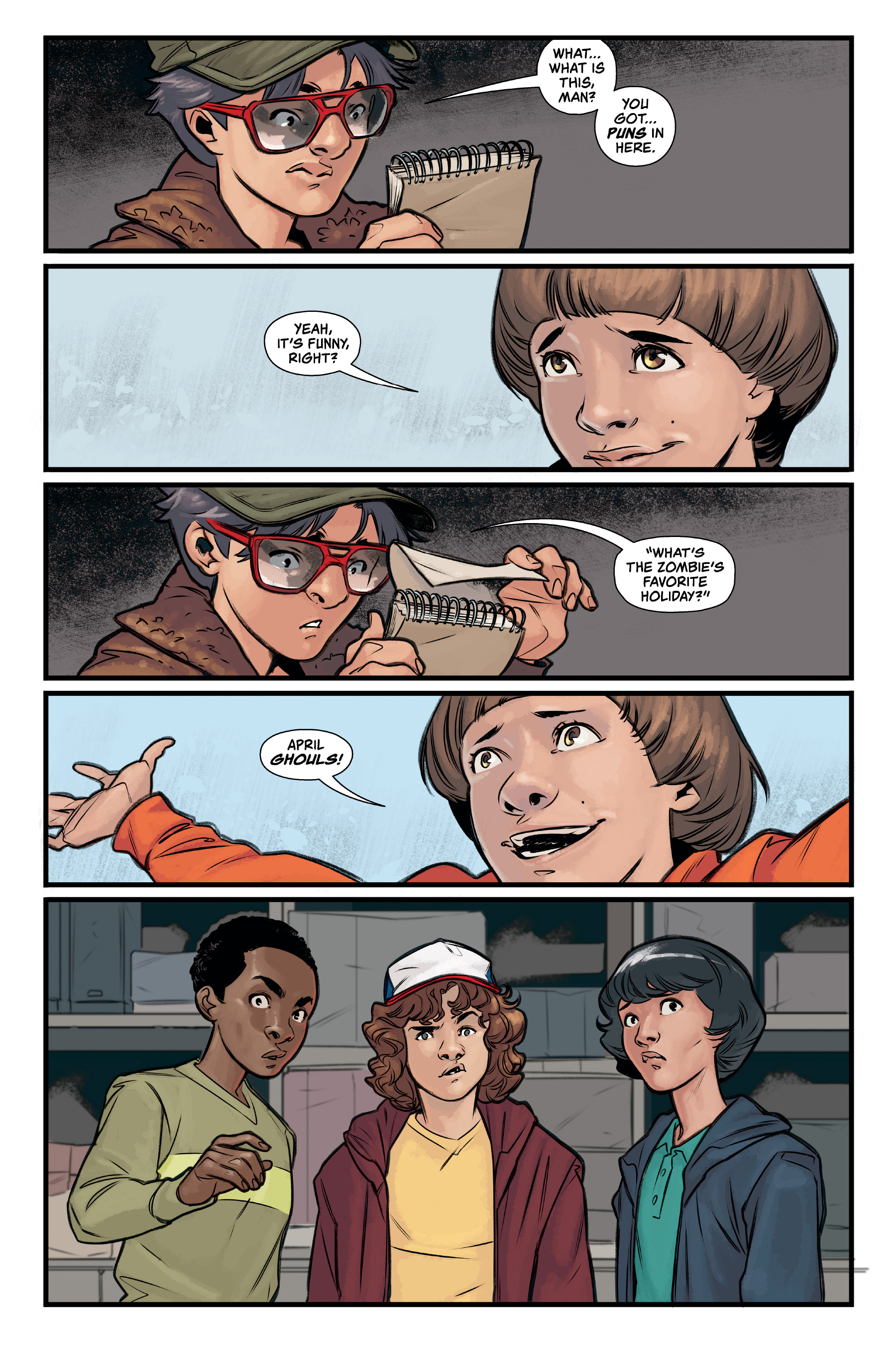 Read online Stranger Things: Zombie Boys comic -  Issue # TPB - 40
