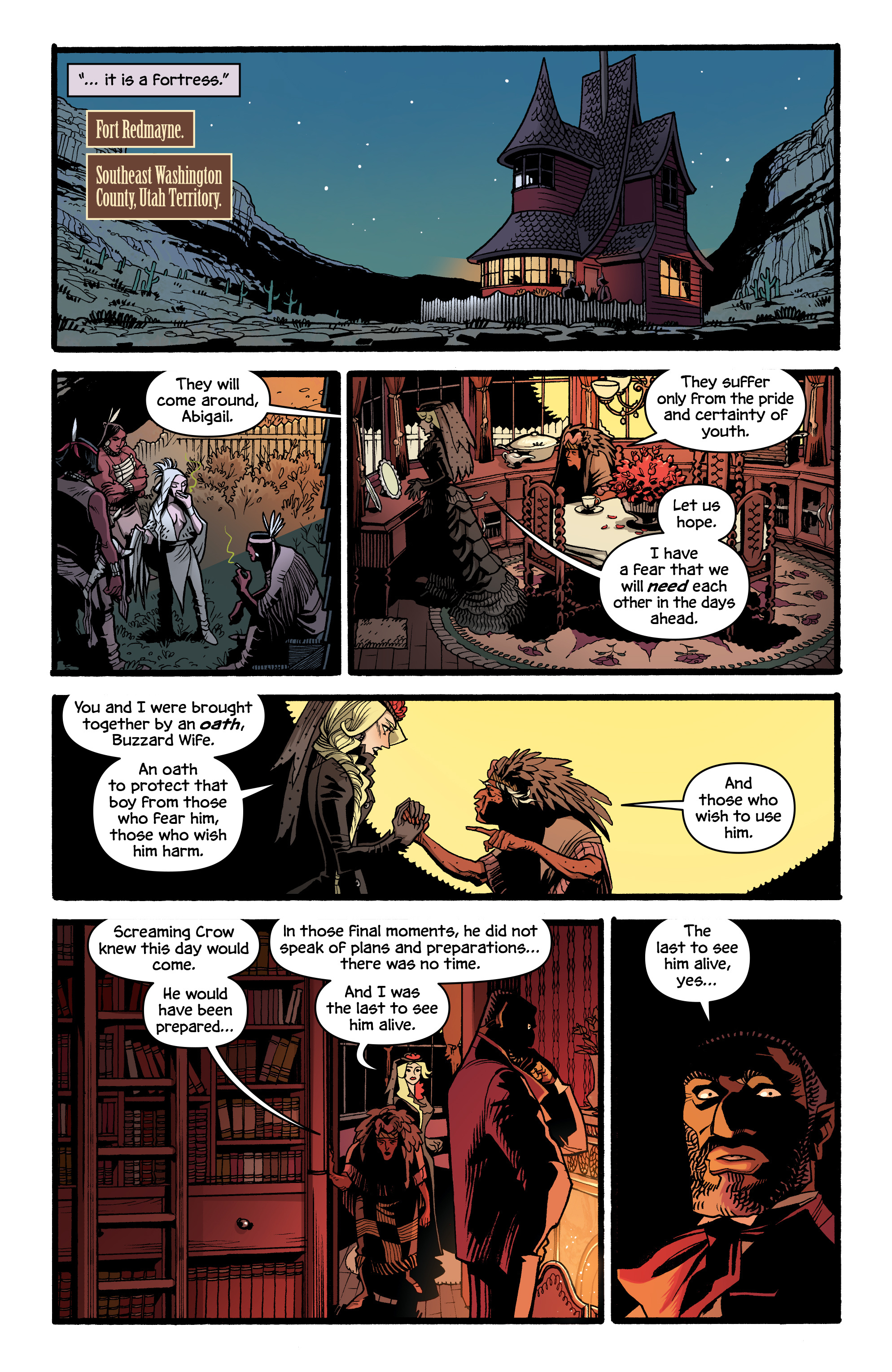 Read online Shadow Roads comic -  Issue #8 - 10