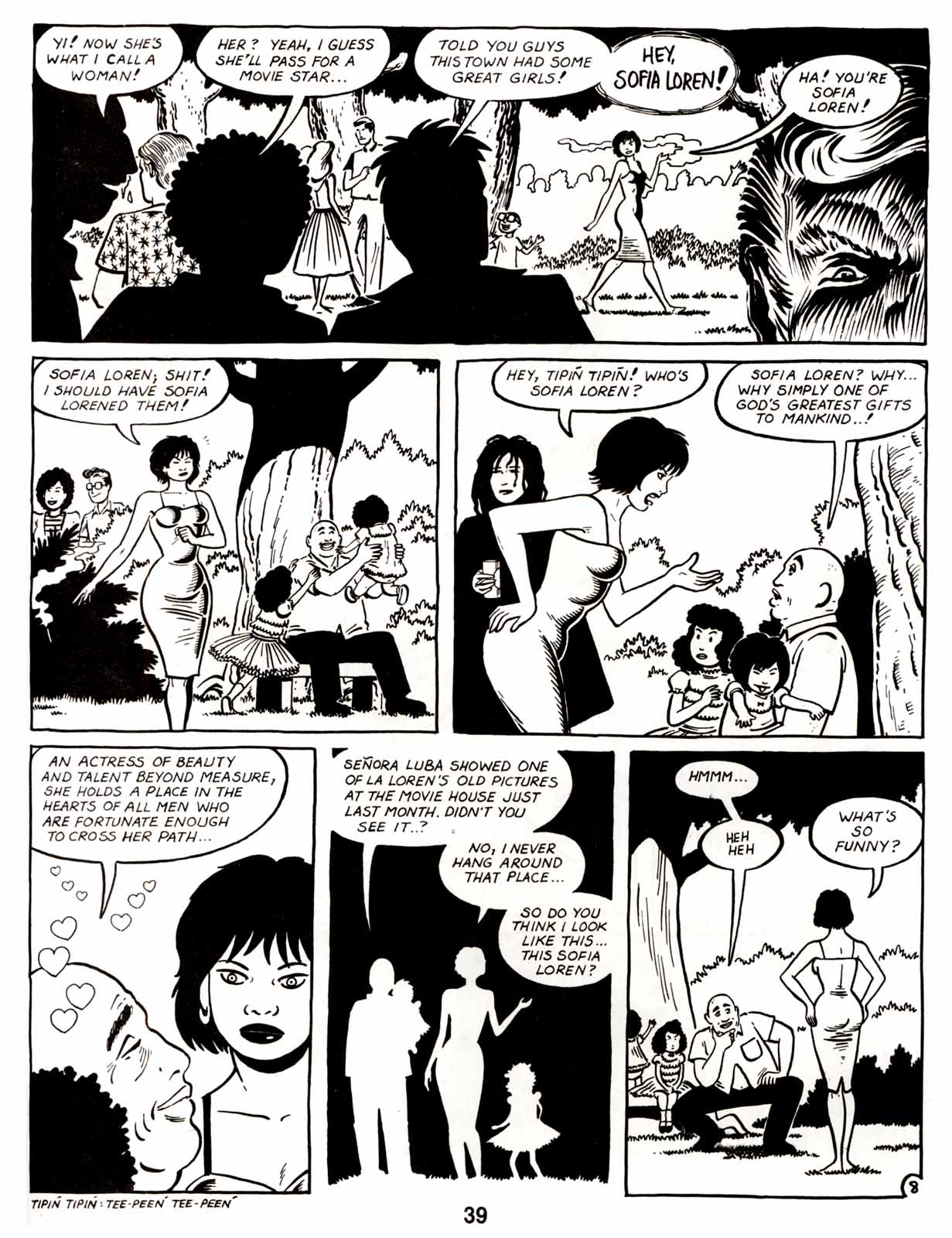Read online Love and Rockets (1982) comic -  Issue #10 - 41