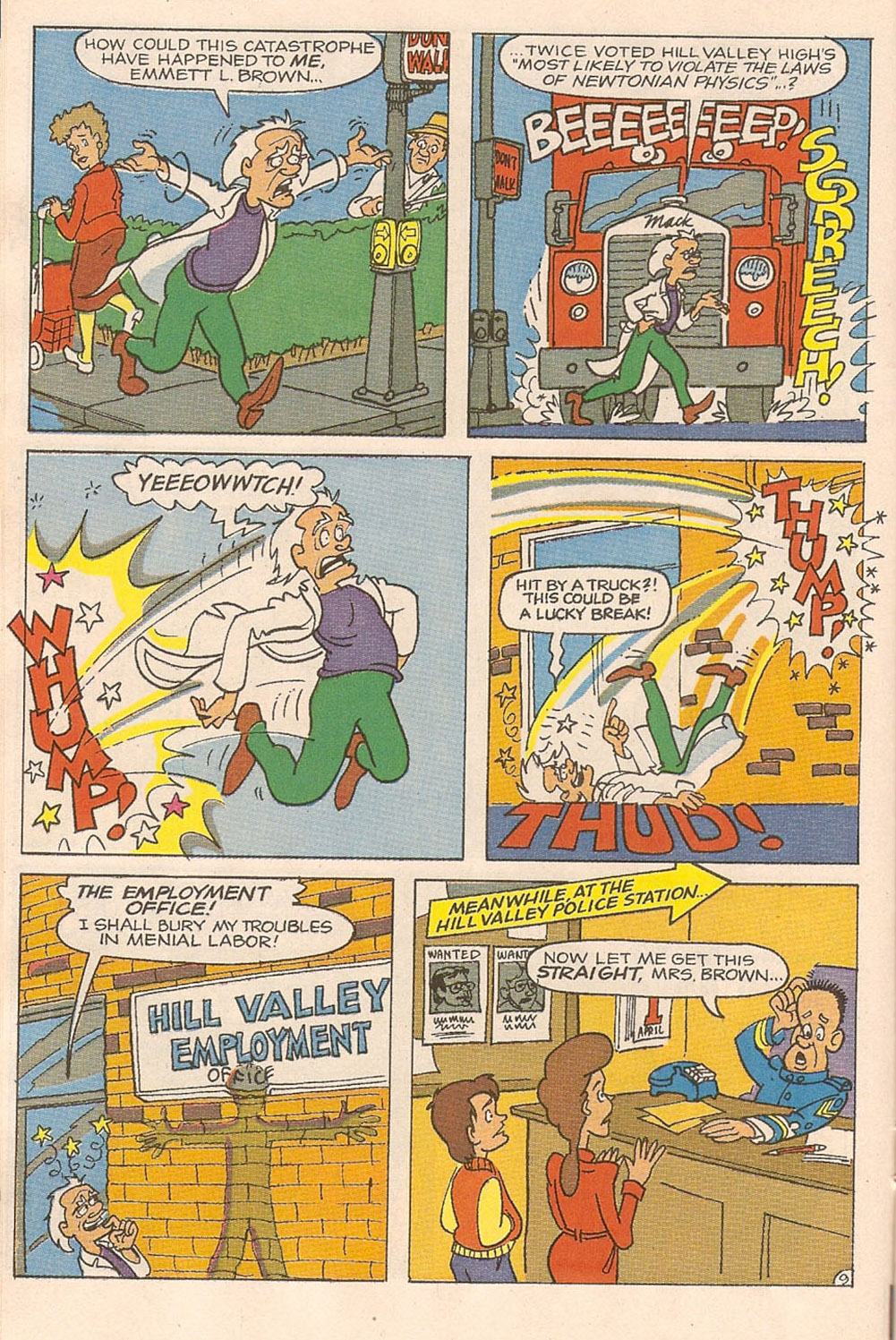 Read online Back to the Future (1991) comic -  Issue #4 - 11