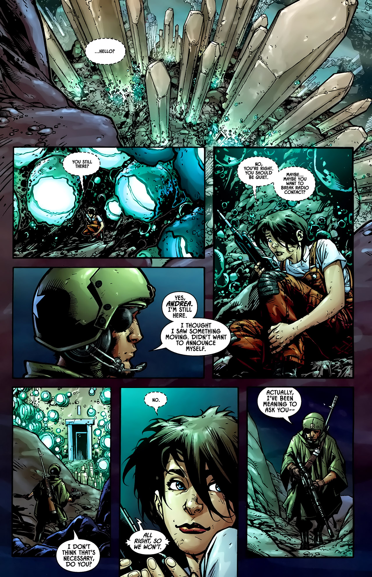 Read online Aliens (2009) comic -  Issue #1 - 4