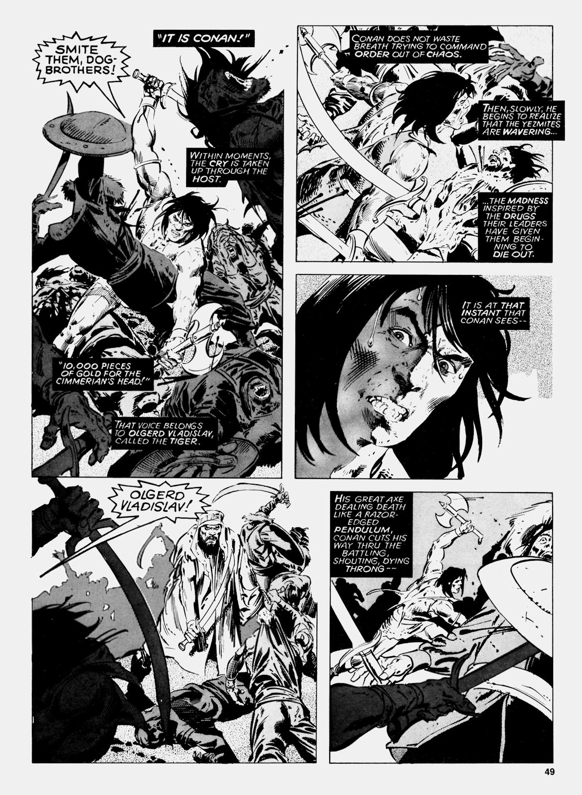 Read online Conan Saga comic -  Issue #35 - 51