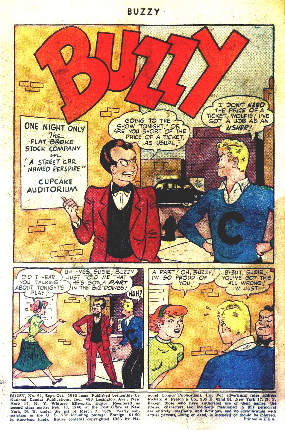 Read online Buzzy comic -  Issue #51 - 3