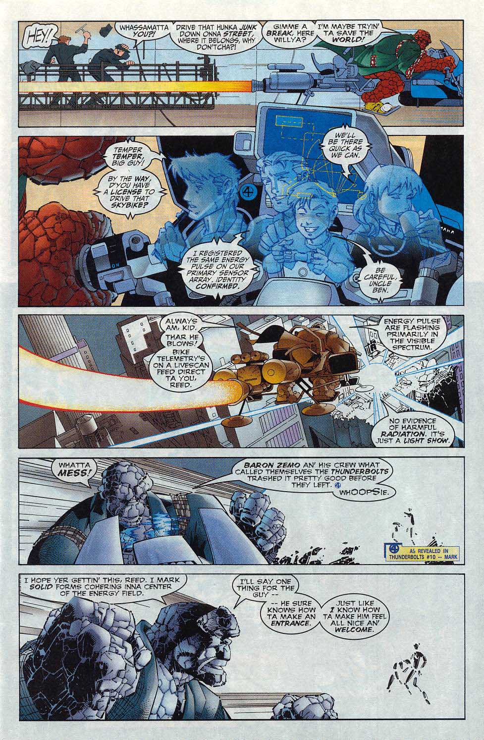 Read online Fantastic Four (1998) comic -  Issue #4 - 7