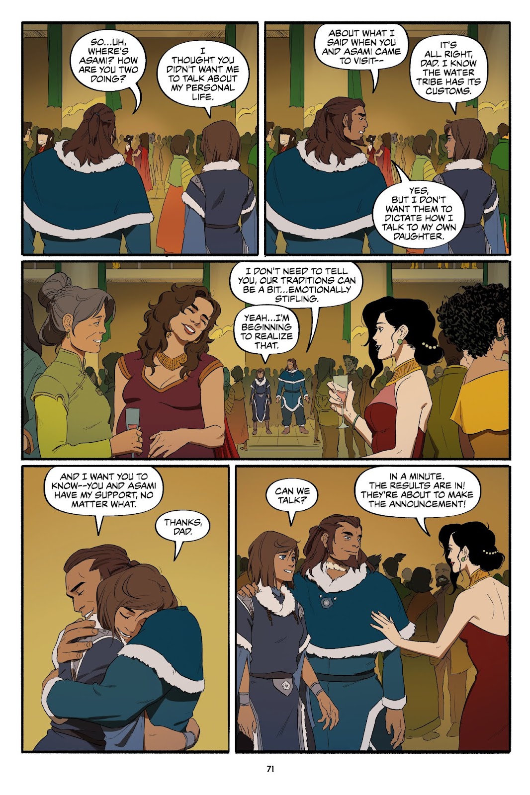 Nickelodeon The Legend of Korra – Turf Wars issue 3 - Page 70