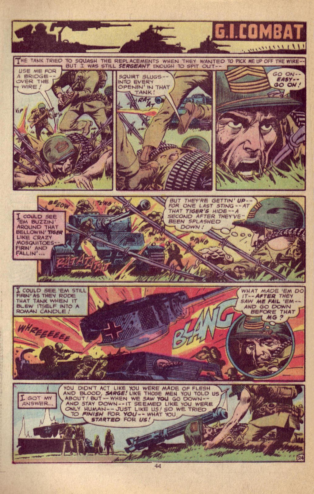 Read online G.I. Combat (1952) comic -  Issue #149 - 46