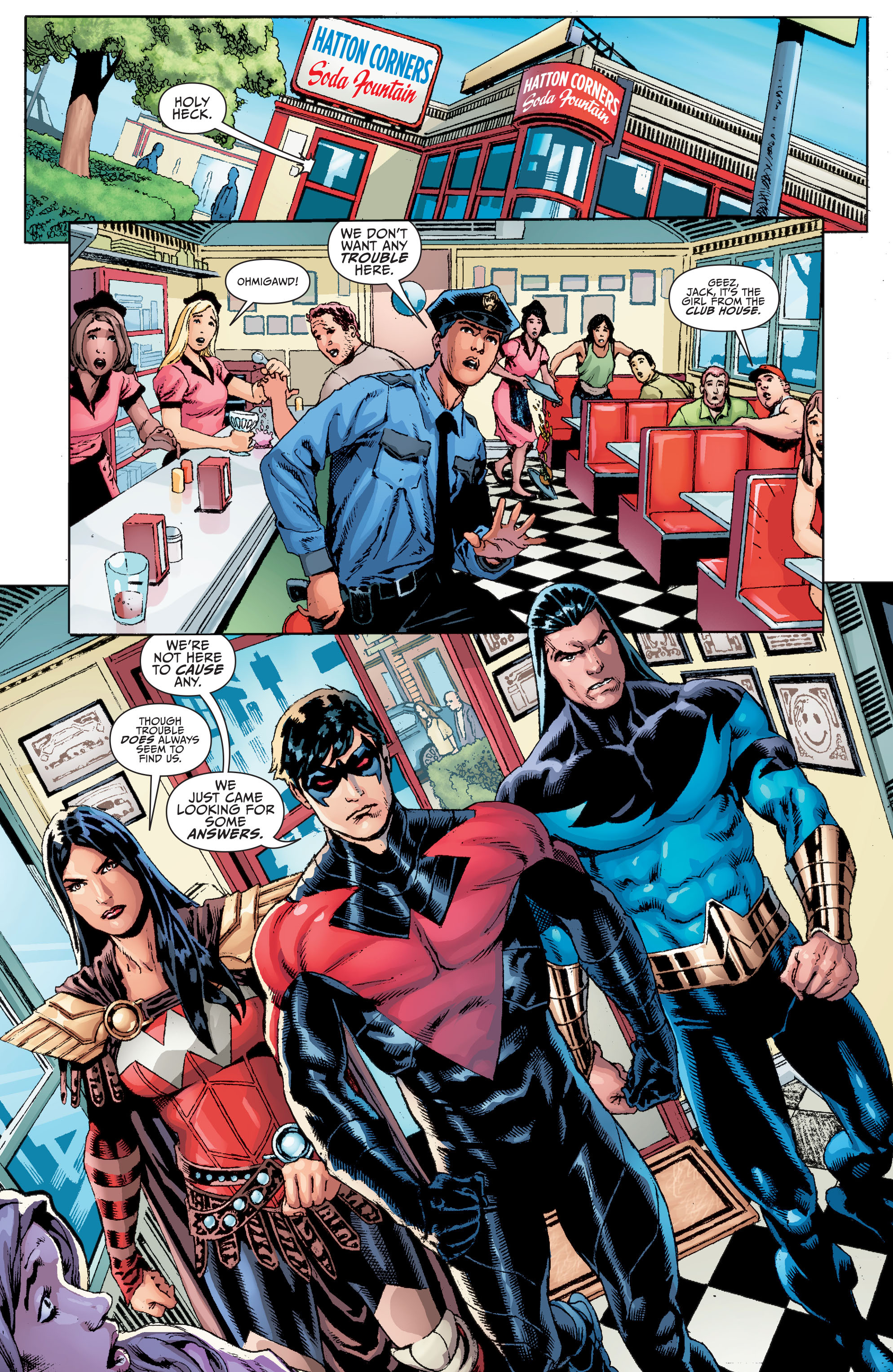 Read online Titans Hunt comic -  Issue #5 - 9
