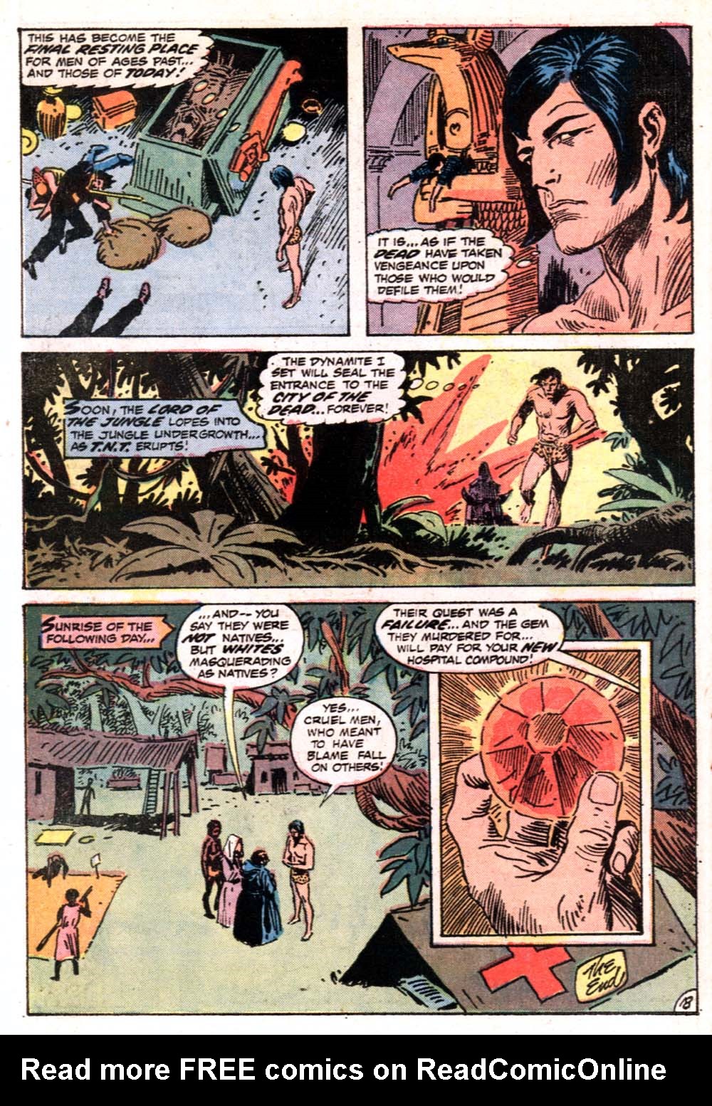 Read online Tarzan (1972) comic -  Issue #216 - 20