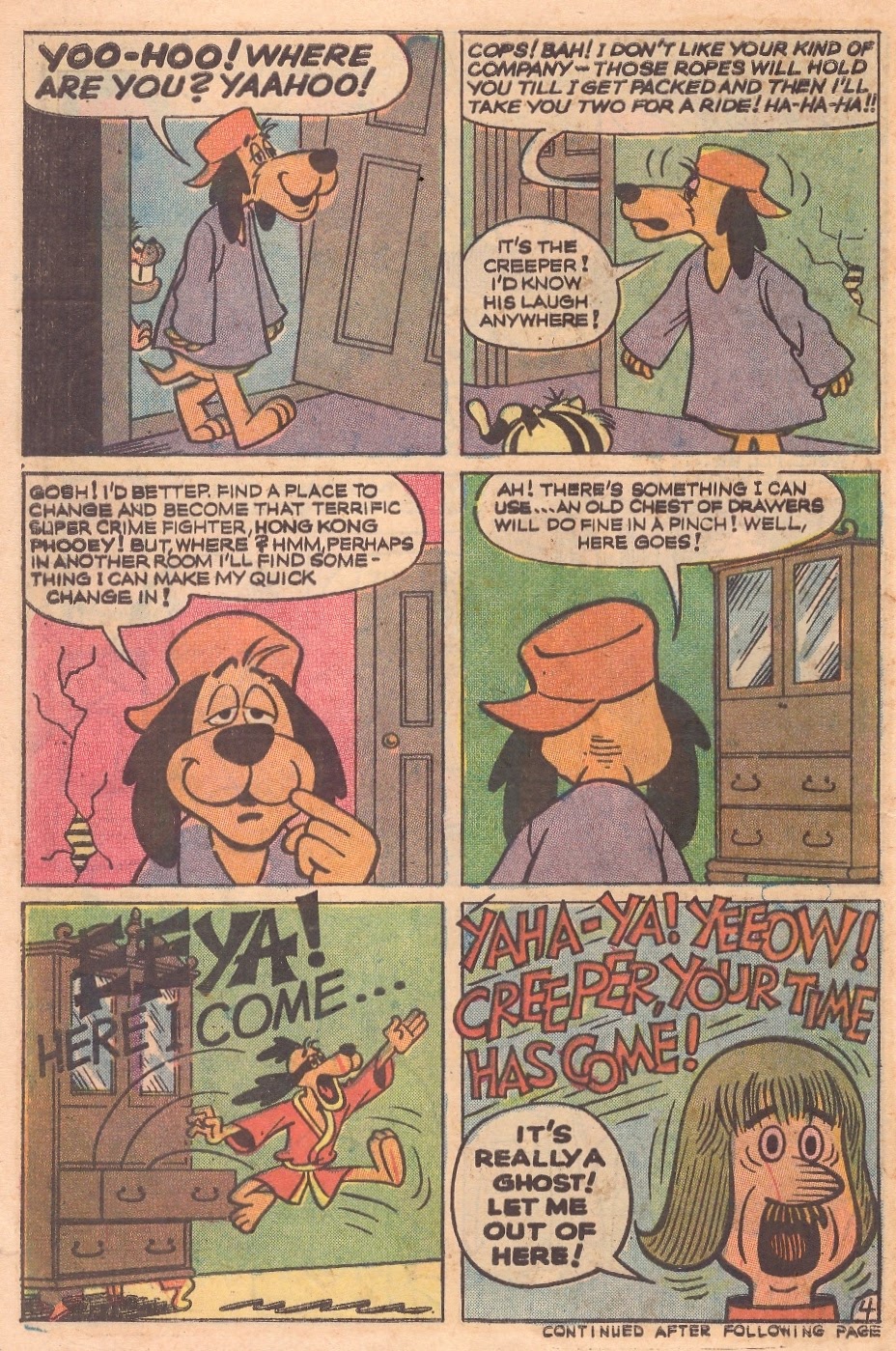 Read online Hong Kong Phooey comic -  Issue #4 - 6