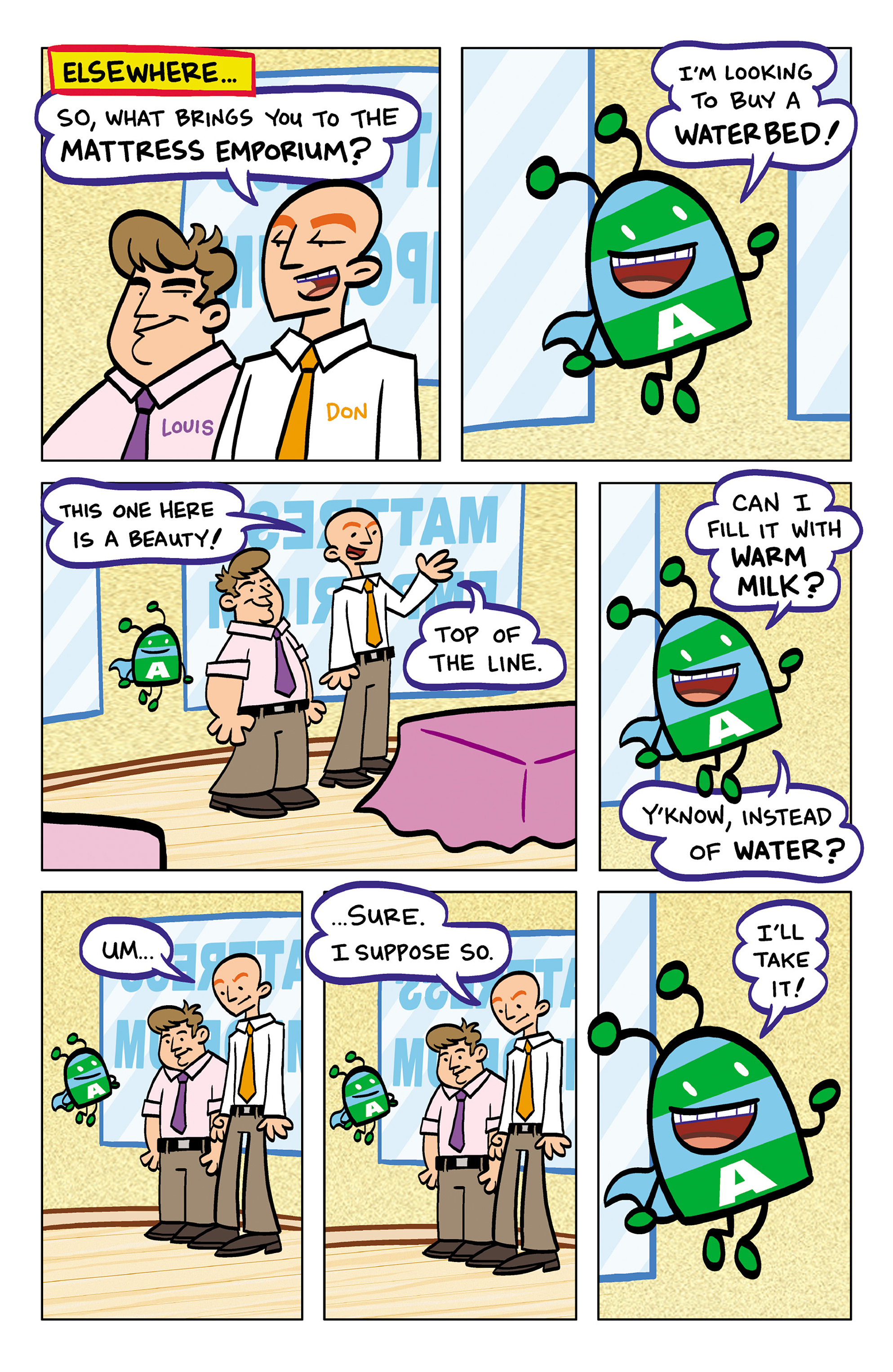 Read online Aw Yeah Comics: Action Cat & Adventure Bug comic -  Issue #2 - 20