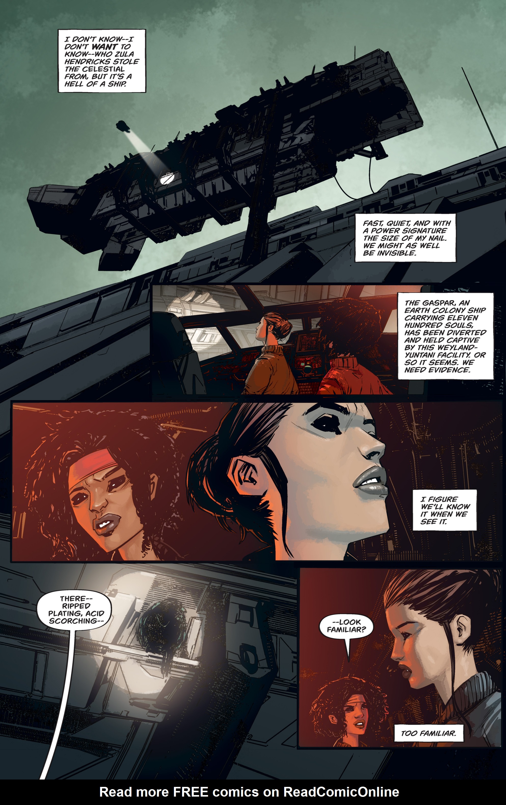 Read online Aliens: Resistance comic -  Issue # _TPB - 32