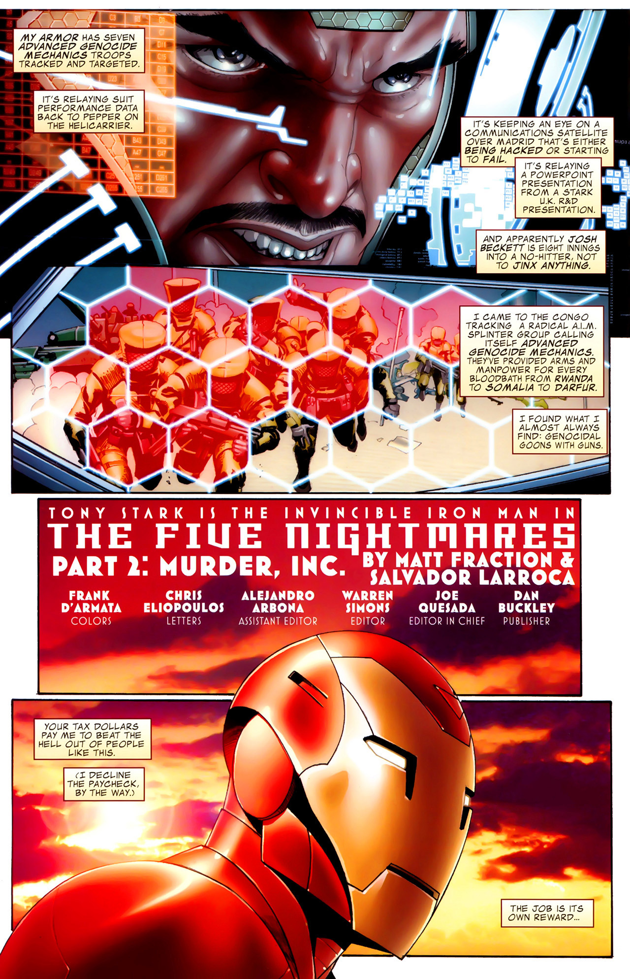 Read online The Invincible Iron Man (2008) comic -  Issue #1-7 - 31