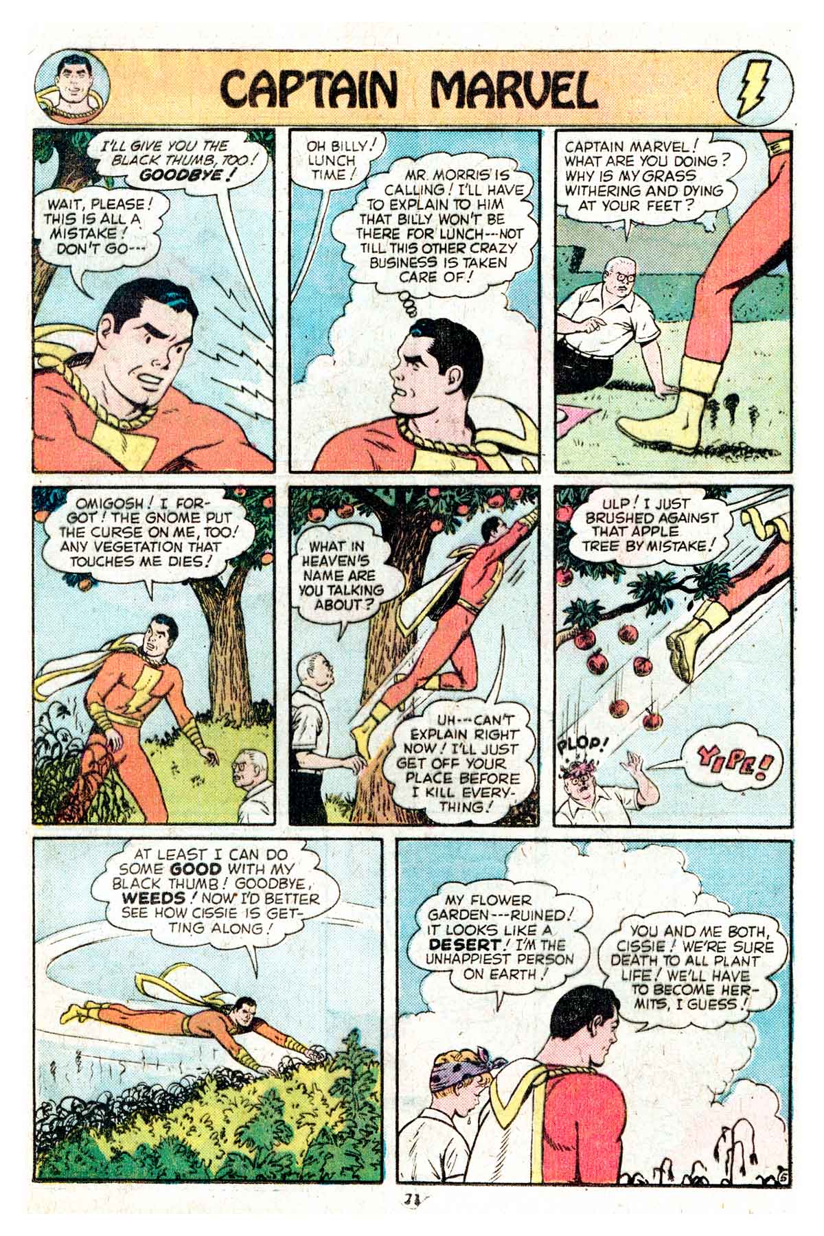 Read online Shazam! (1973) comic -  Issue #17 - 71