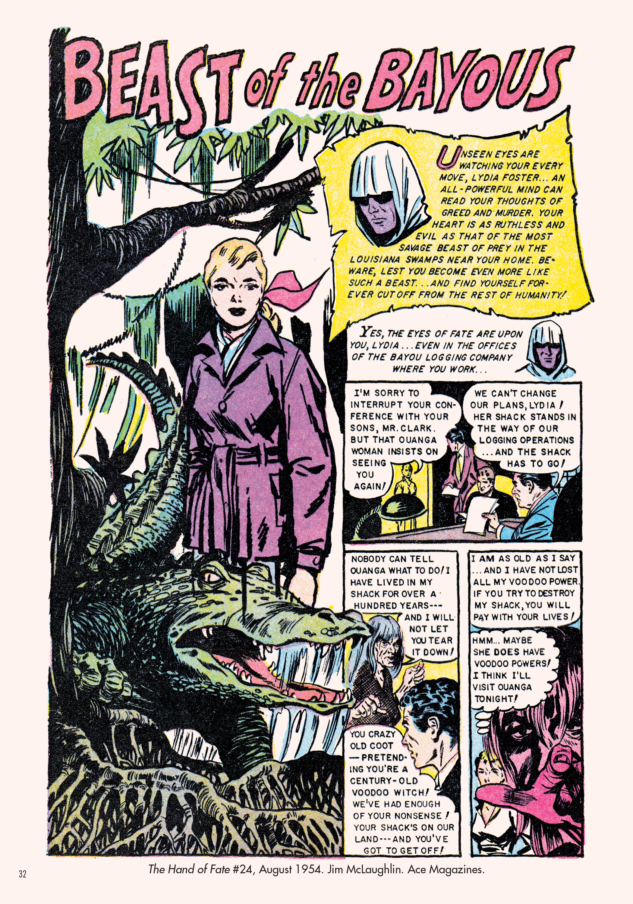 Read online Classic Monsters of Pre-Code Horror Comics: Swamp Monsters comic -  Issue # TPB - 32